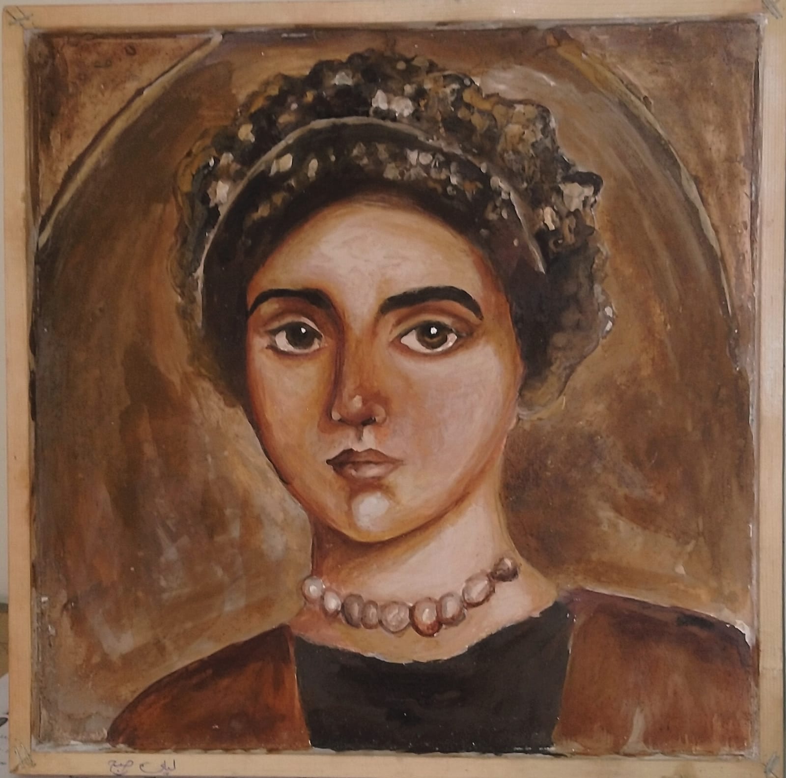Fayum mummy portrait