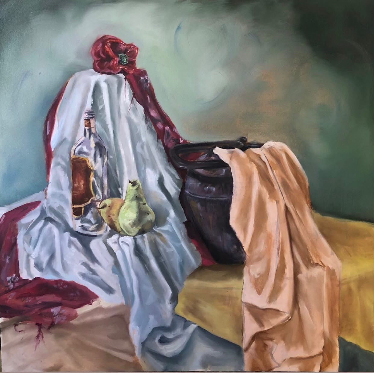 Still life, an original piece by Kinzy Mohamed