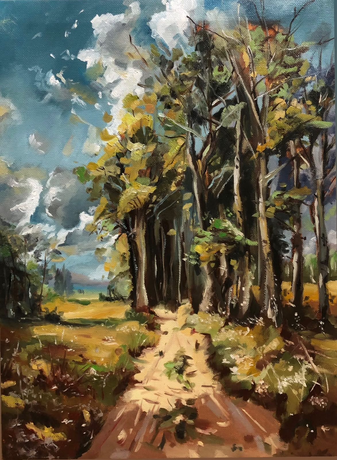 Forest, an original piece by Kinzy Mohamed