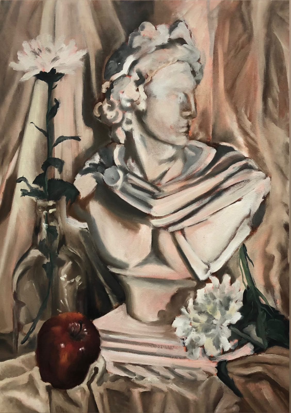Still life, an original piece by Kinzy Mohamed