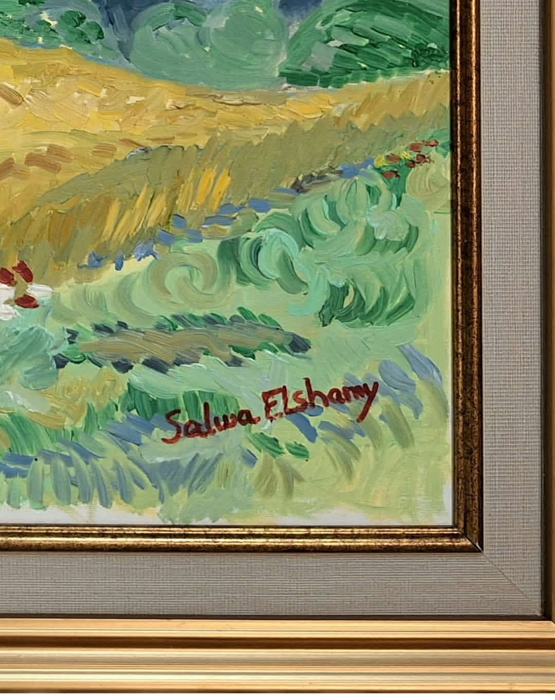 Field of wheat and cypress thumbnail 5
