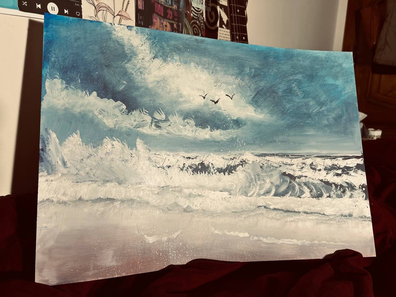 Where the Sea Breathes — Original Oil Painting