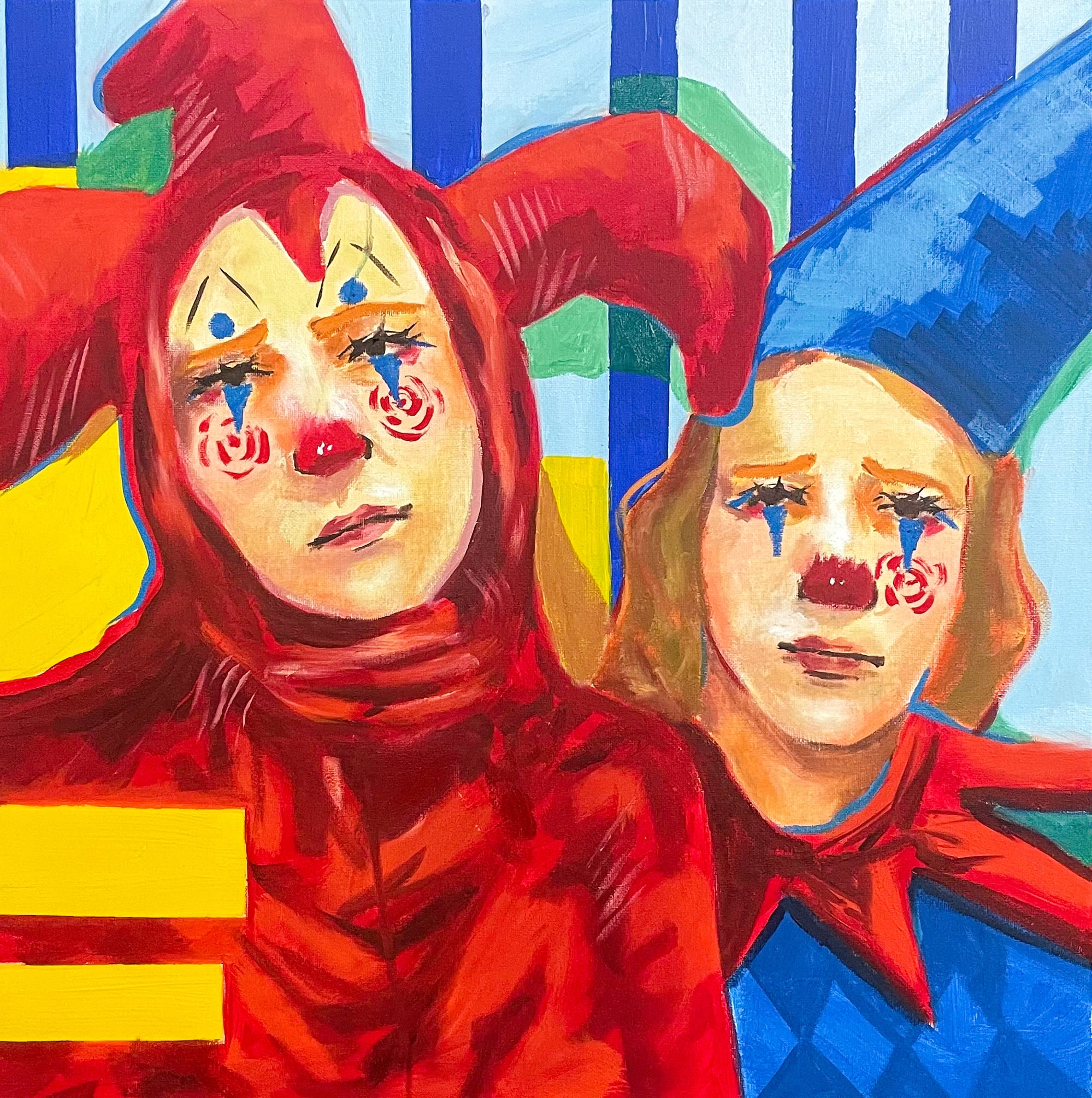 Twins of Joy, an original piece by Linda Adel