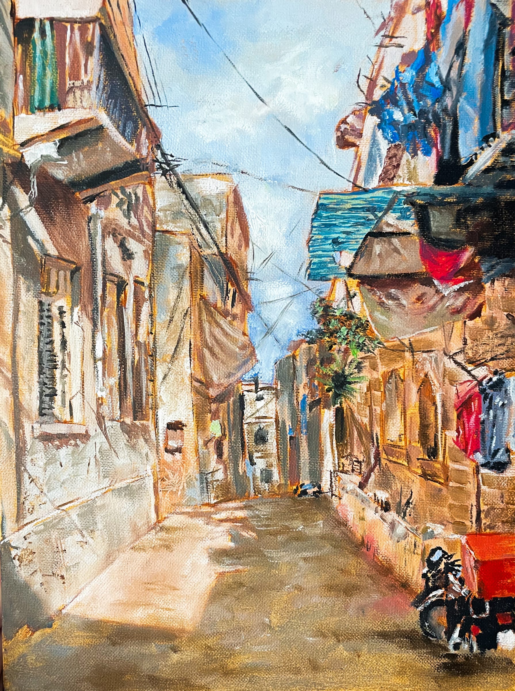 Kom el Dekka, an original piece by Linda Adel