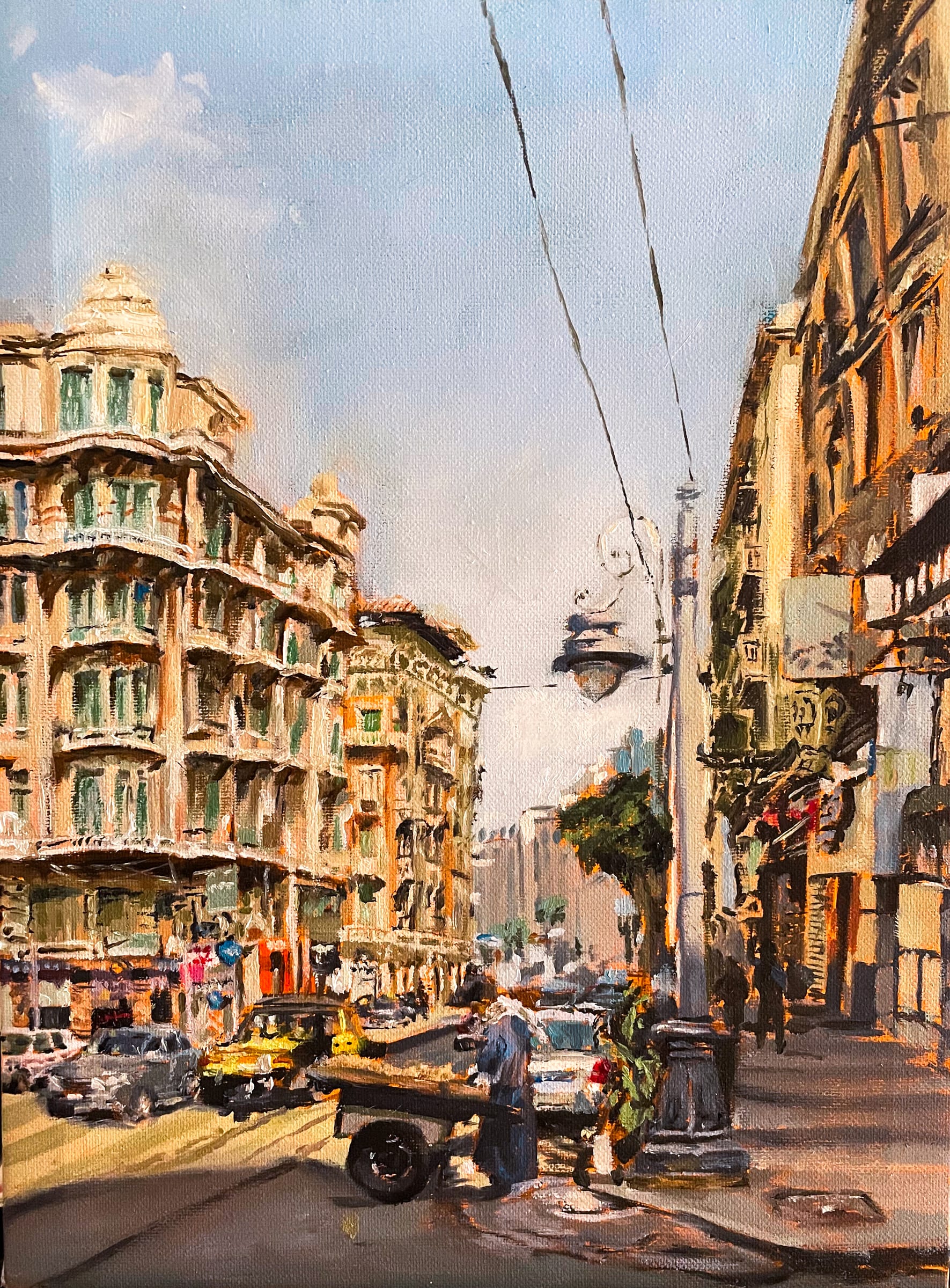 Fouad Street, an original piece by Linda Adel