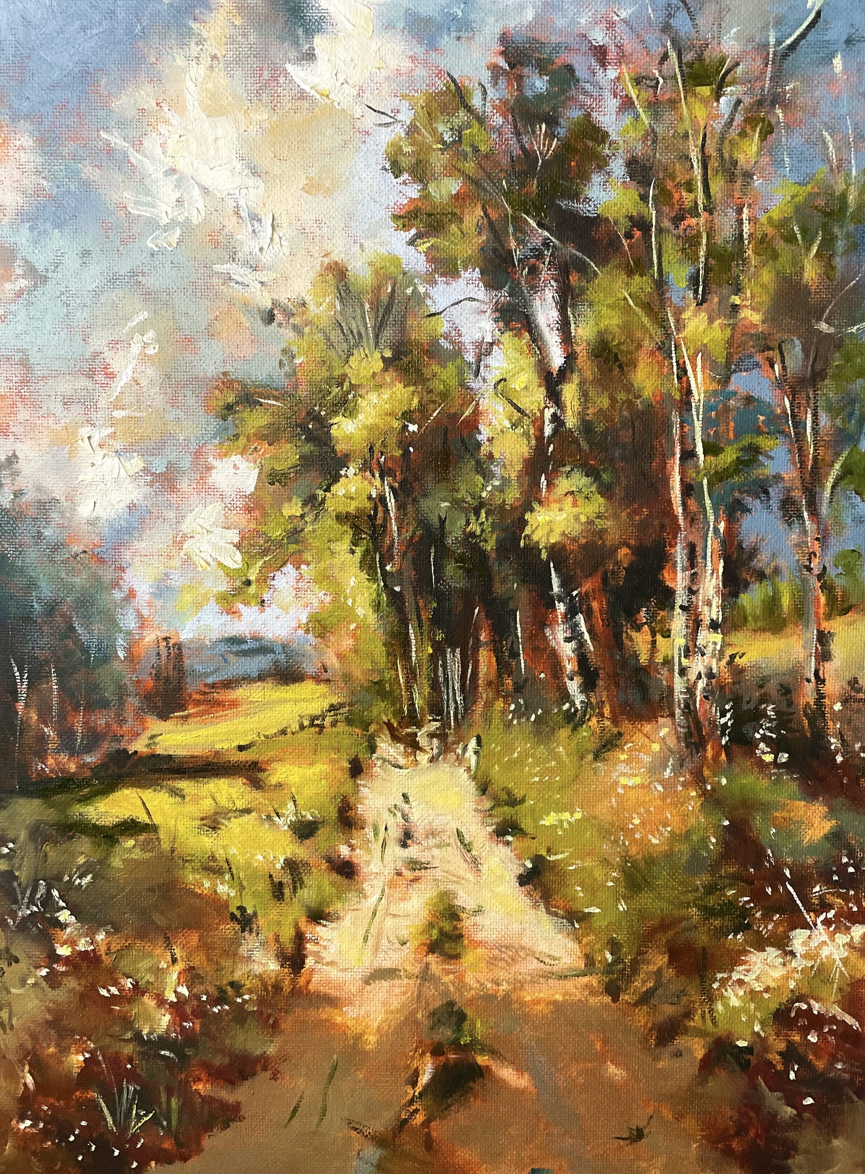 Landscape Master Copy, an original piece by Linda Adel