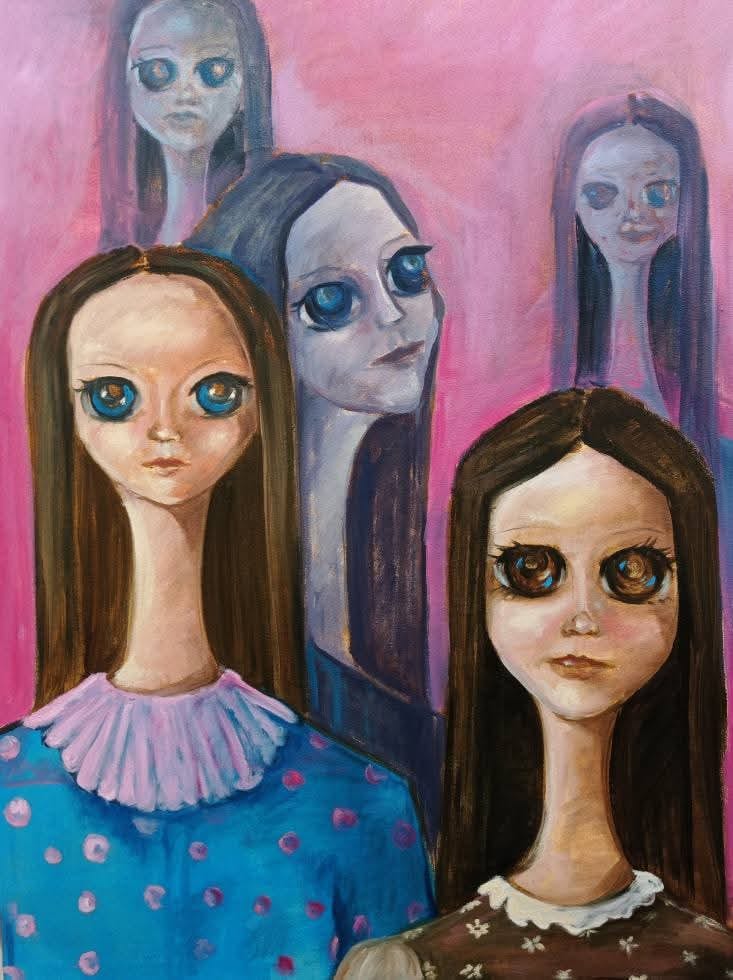 Dolls, an original piece by Farah sayed