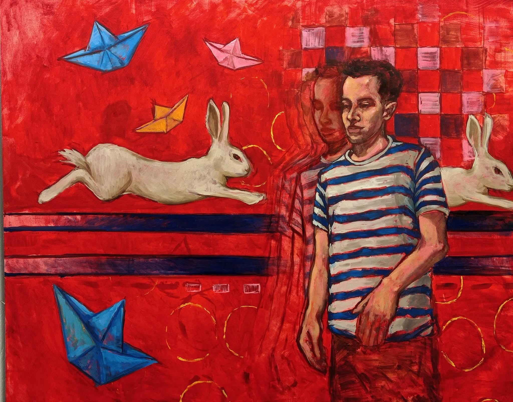 Escape | الهروب, an original piece by Farah sayed