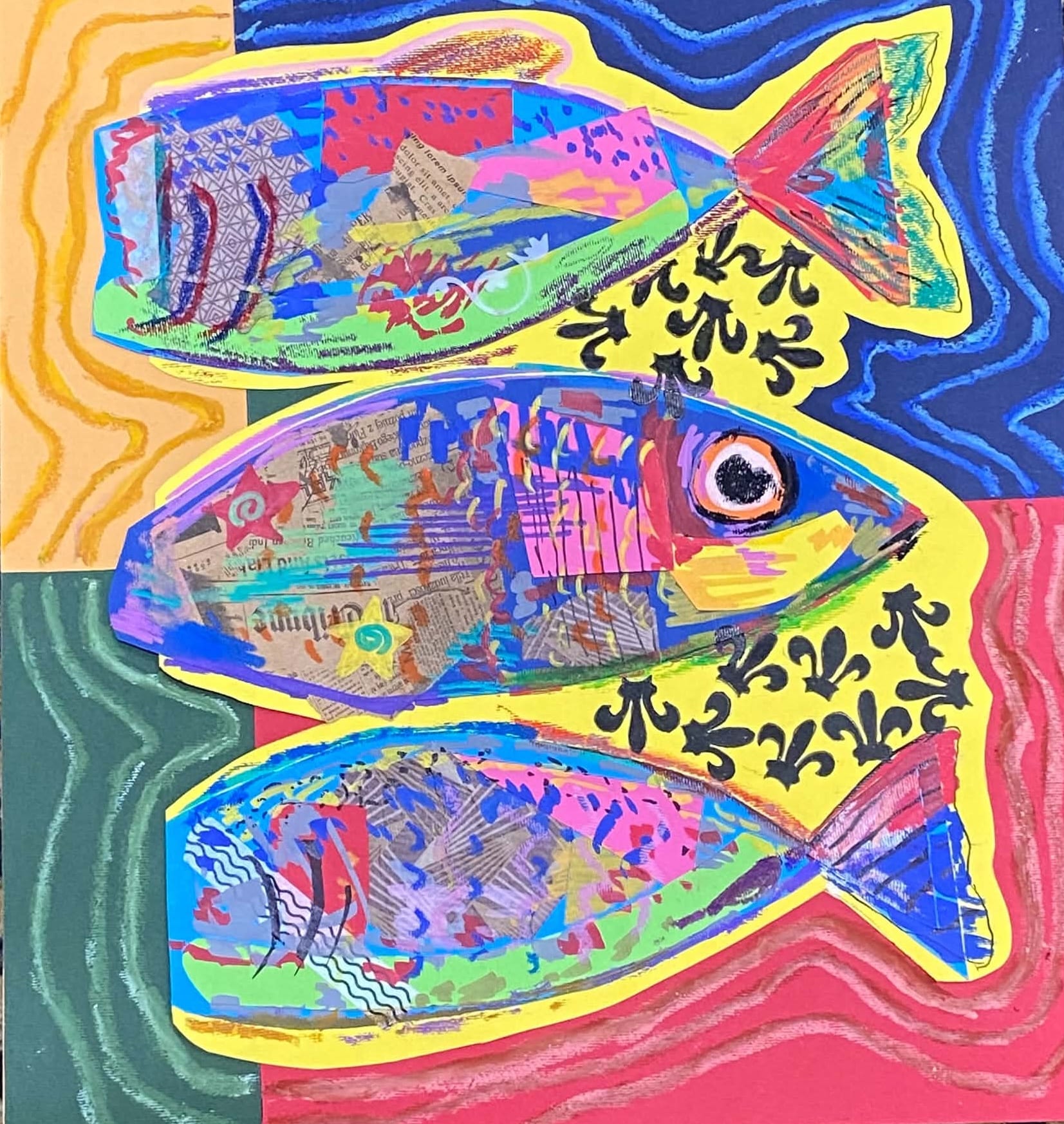 fish in water