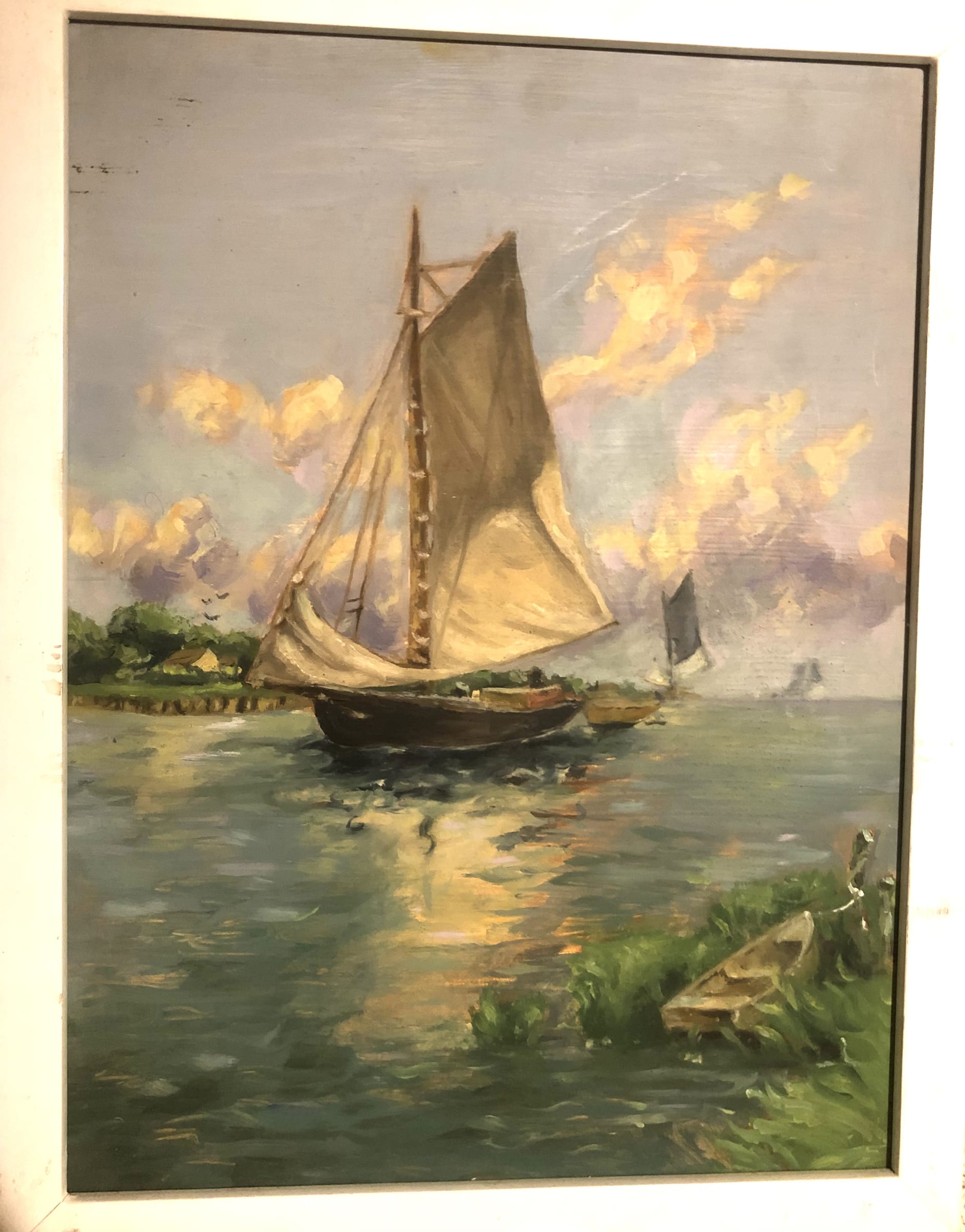 Seascape, an original piece by Shahd Elsayed