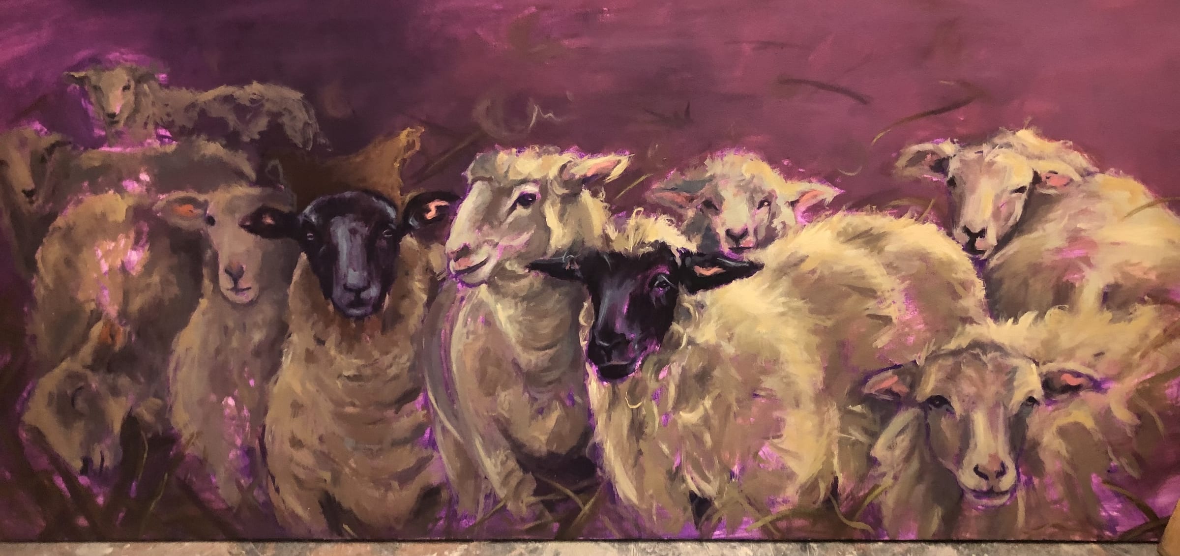 الاغنام, an original piece by Shahd Elsayed
