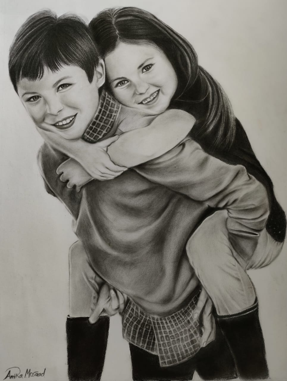Pure love, an original piece by Amira Mosaad