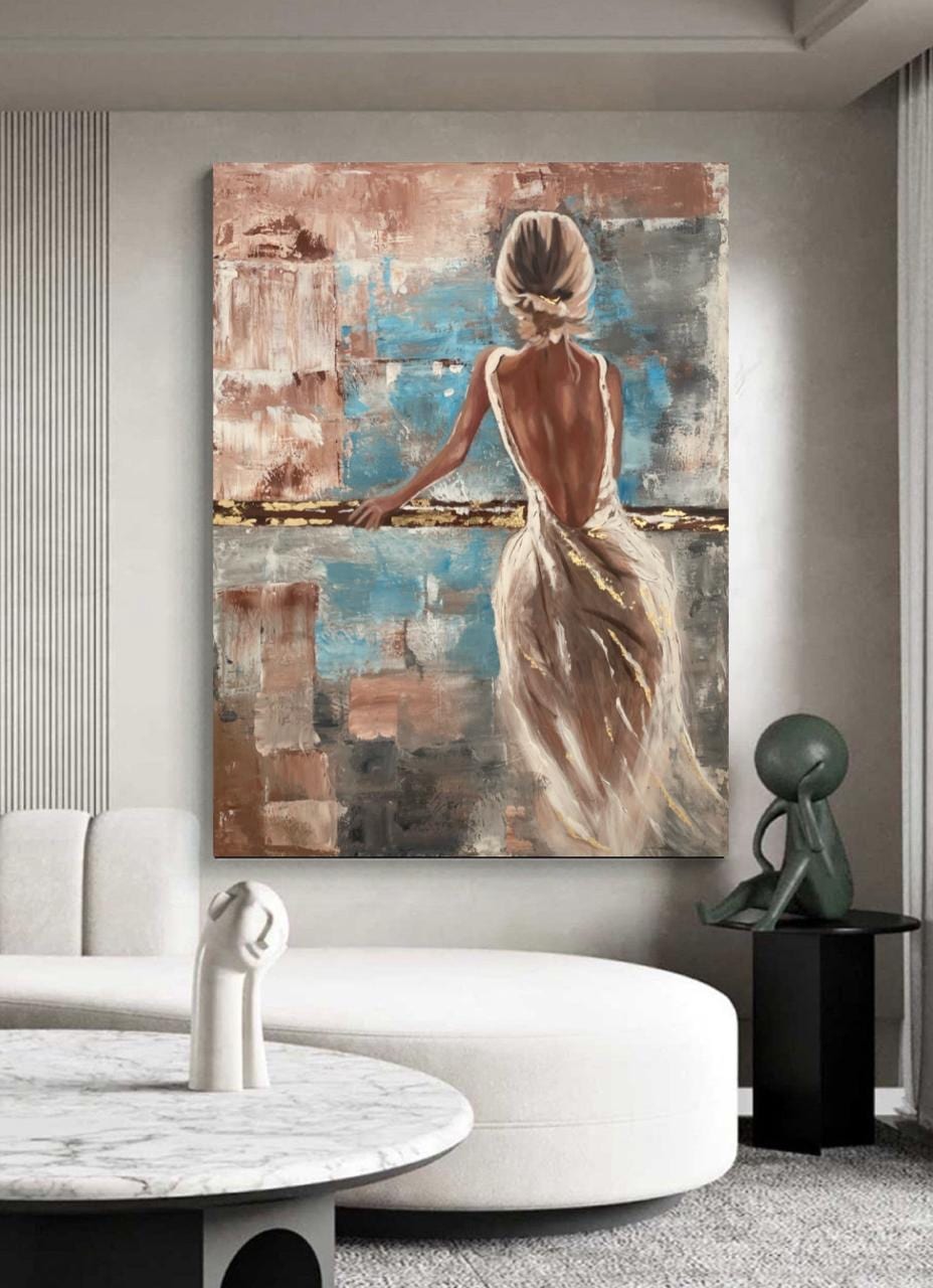 Artwork on canvas