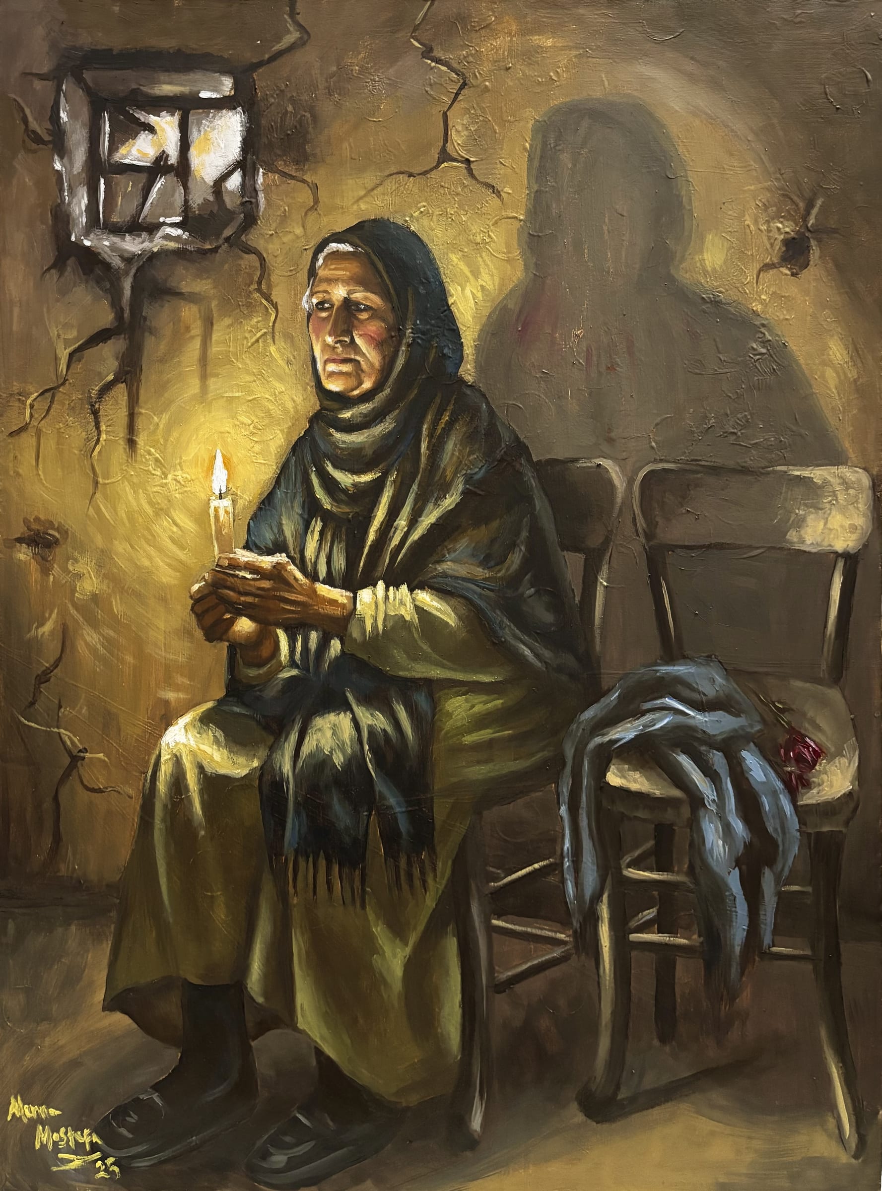 Shadows of Longing, an original piece by Menna Mostafa