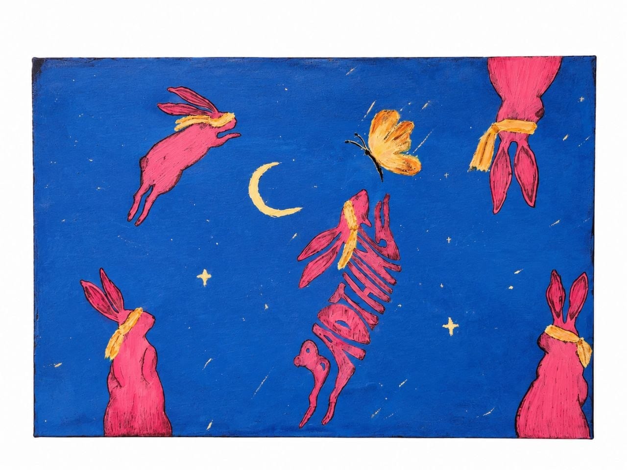 bunny hop, an original piece by Omar sayed