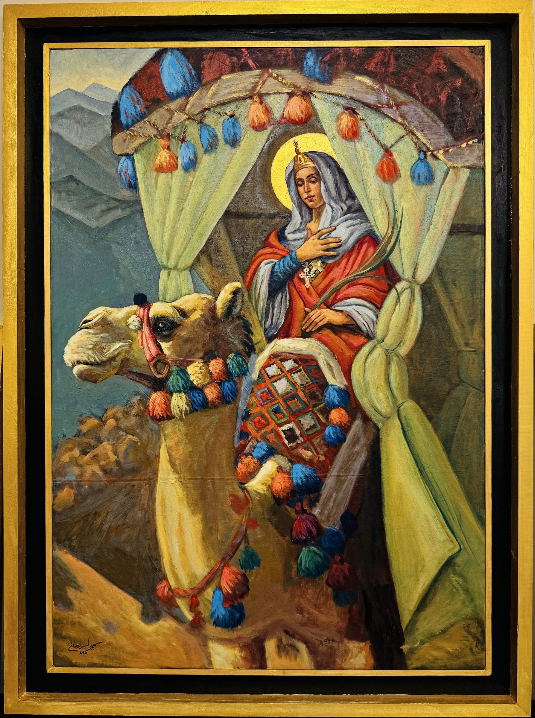 Saint Catrina, an original piece by Kerolles Ragai