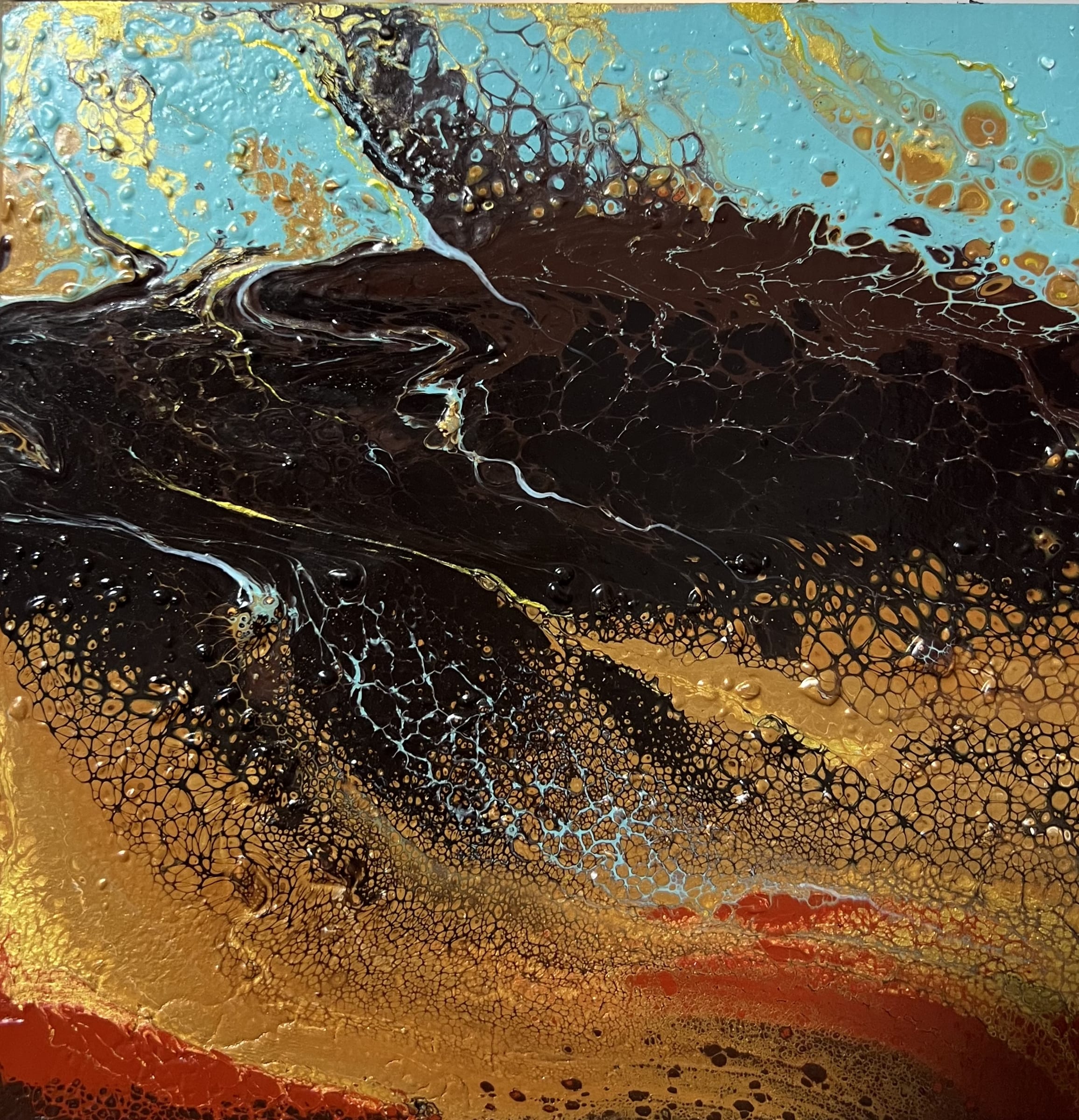 Floating, an original piece by Rahma Samy Abd-elmoneam