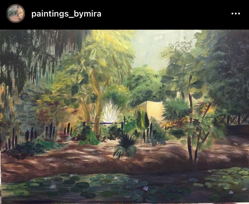 Landscape, an original piece by Mira Maher