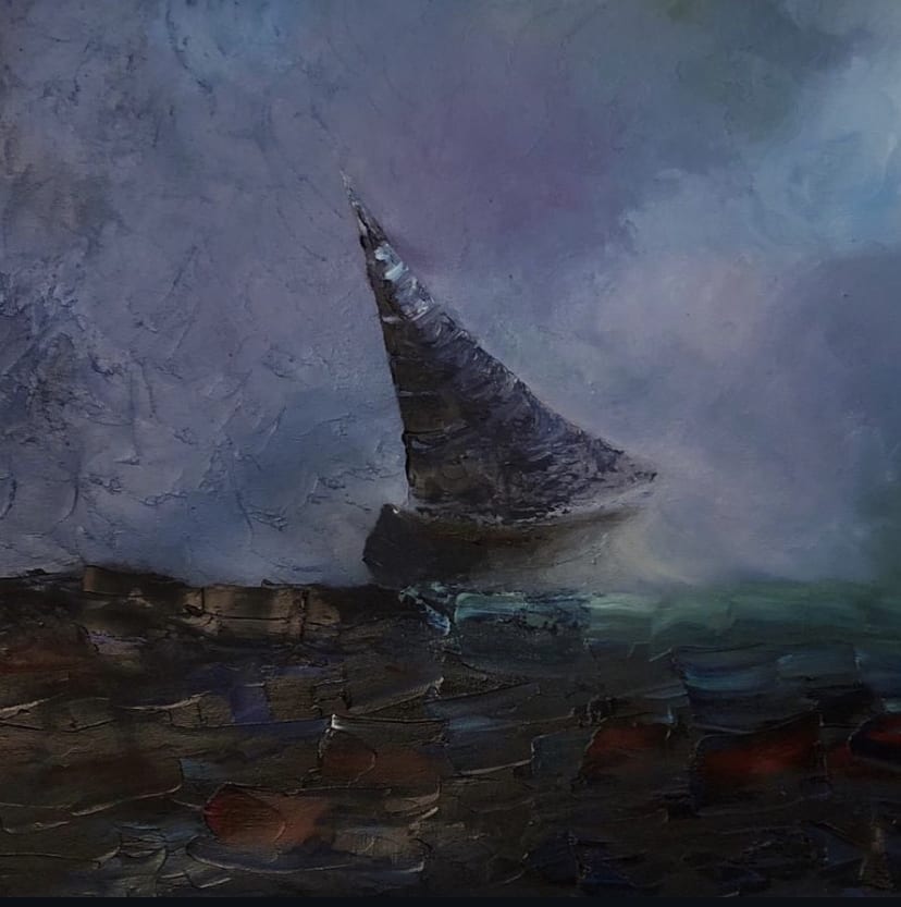 Storm, an original piece by Mira Maher