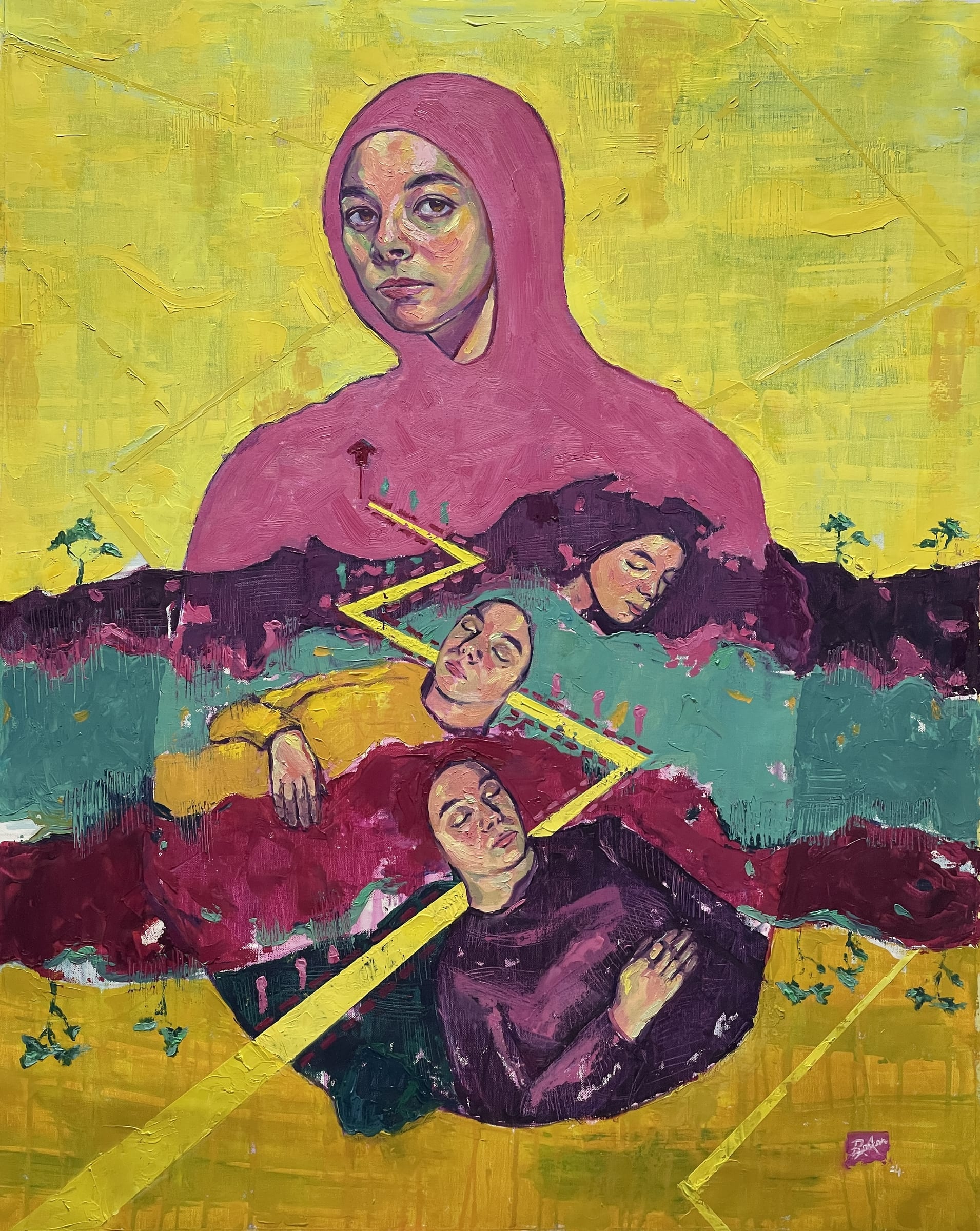 مسار, an original piece by Rowan Farouk