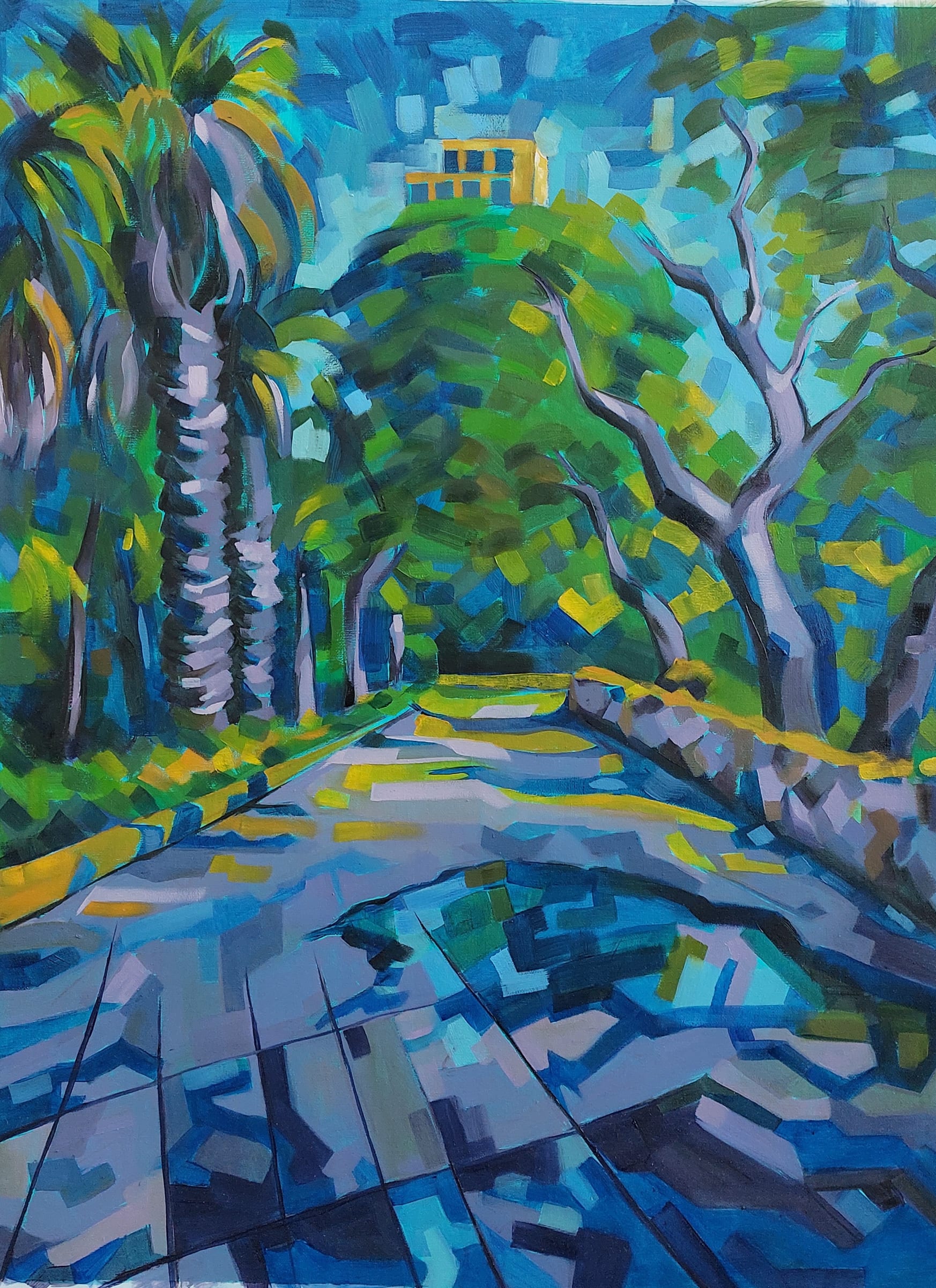 Abstract landscape