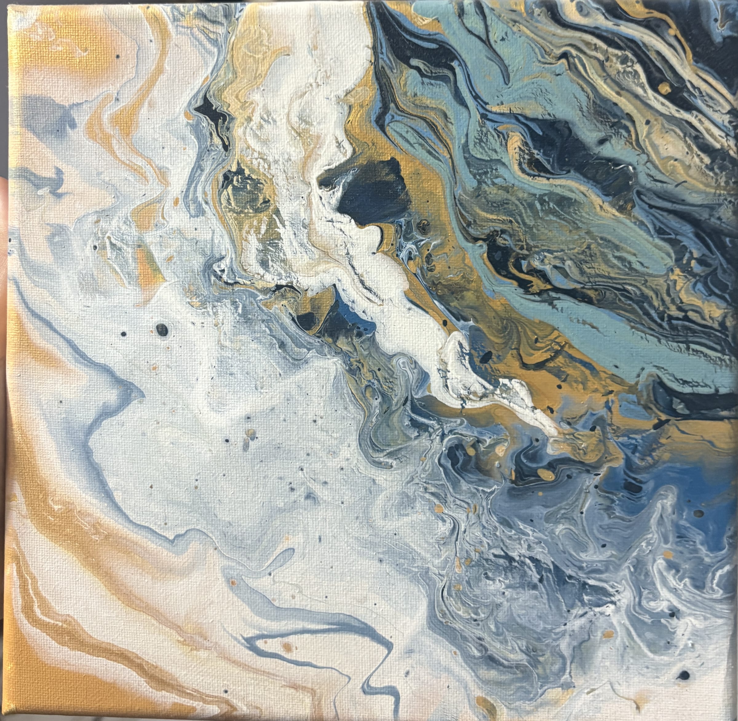 Shoreline l, an original painting by Sandy Samir