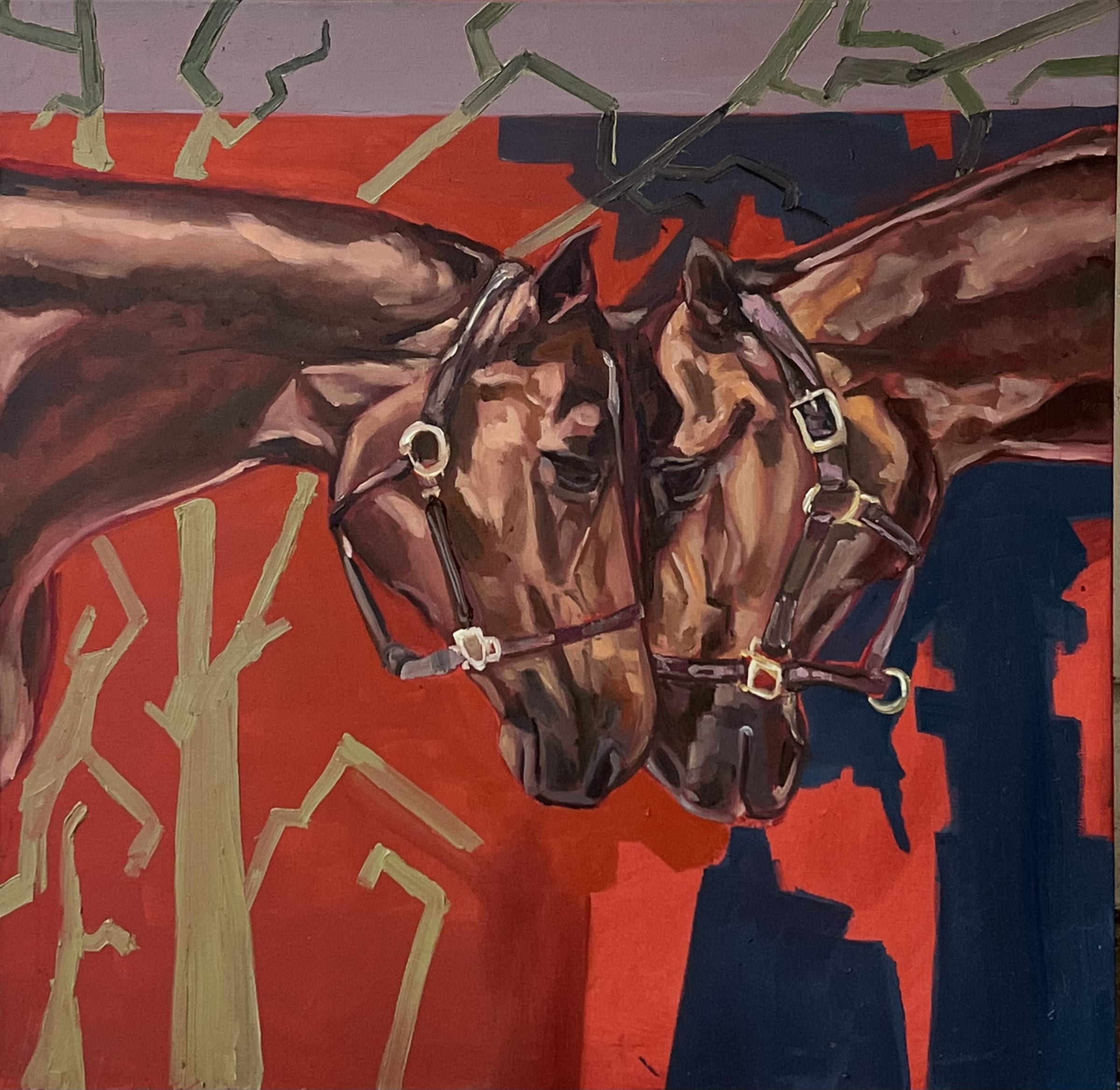 Whispering Horses, an original piece by Esraa Youssef