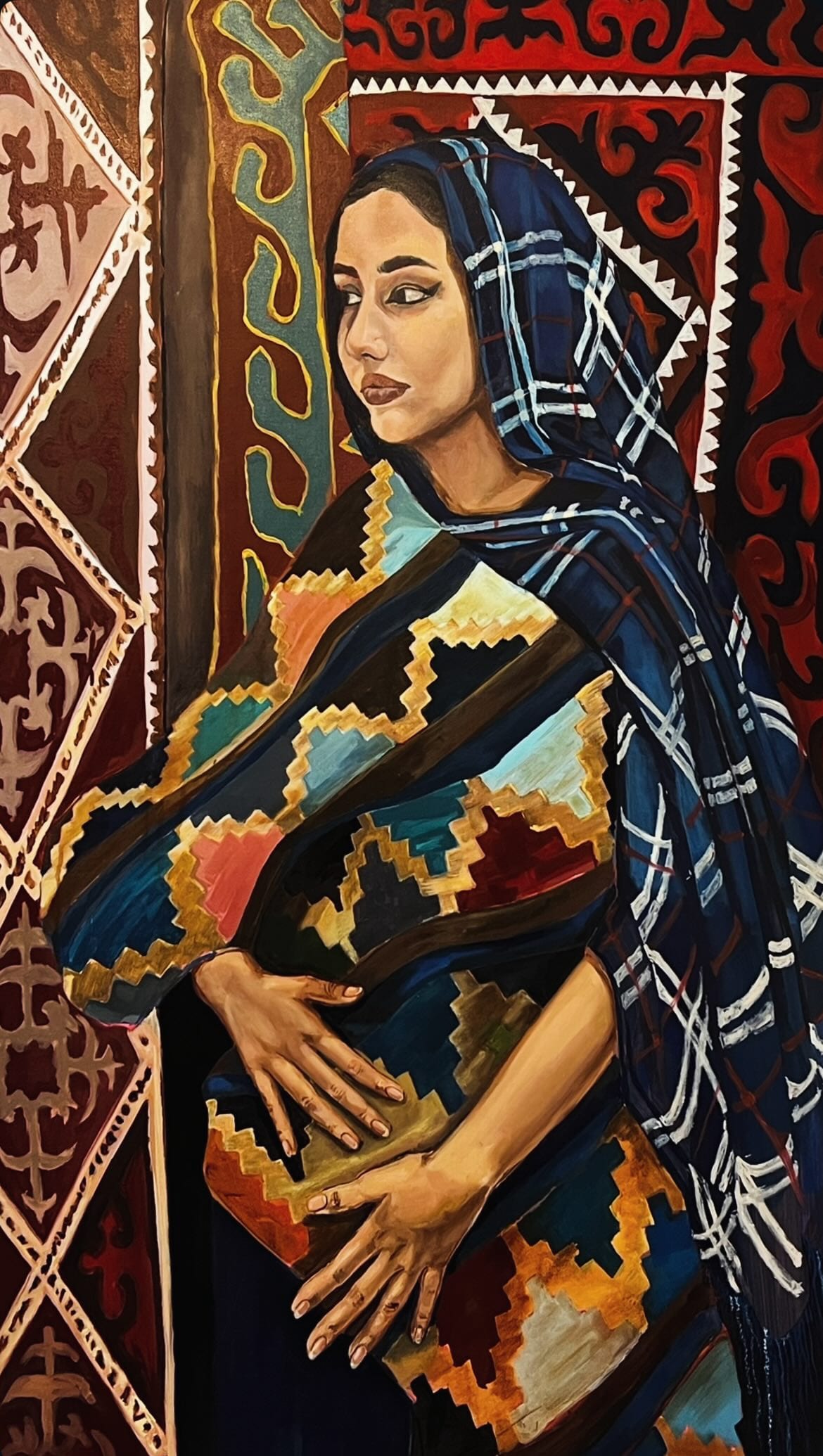 Heritage Weave, an original piece by Esraa Youssef