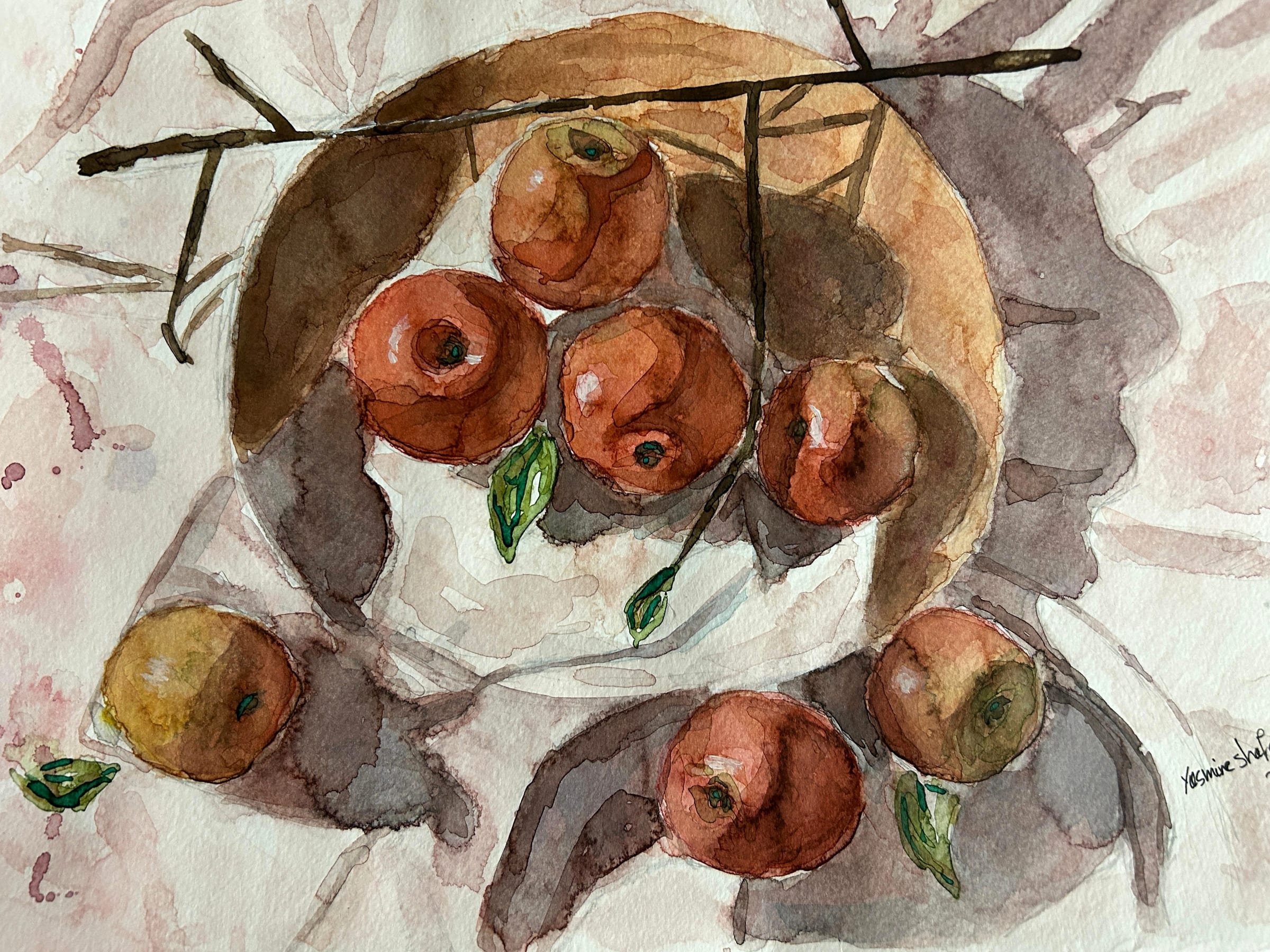 The Apples, an original piece by yasmine shafea