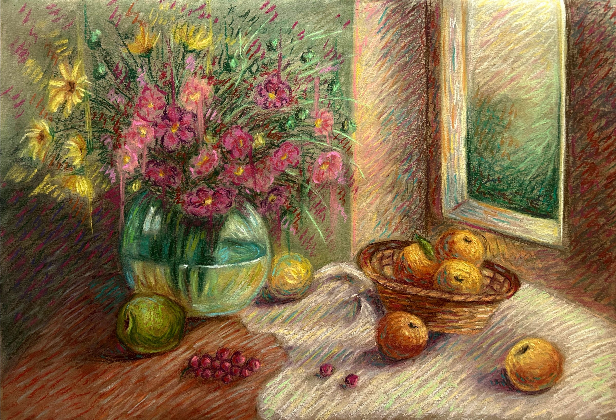 The vase of the stillness, an original piece by yasmine shafea