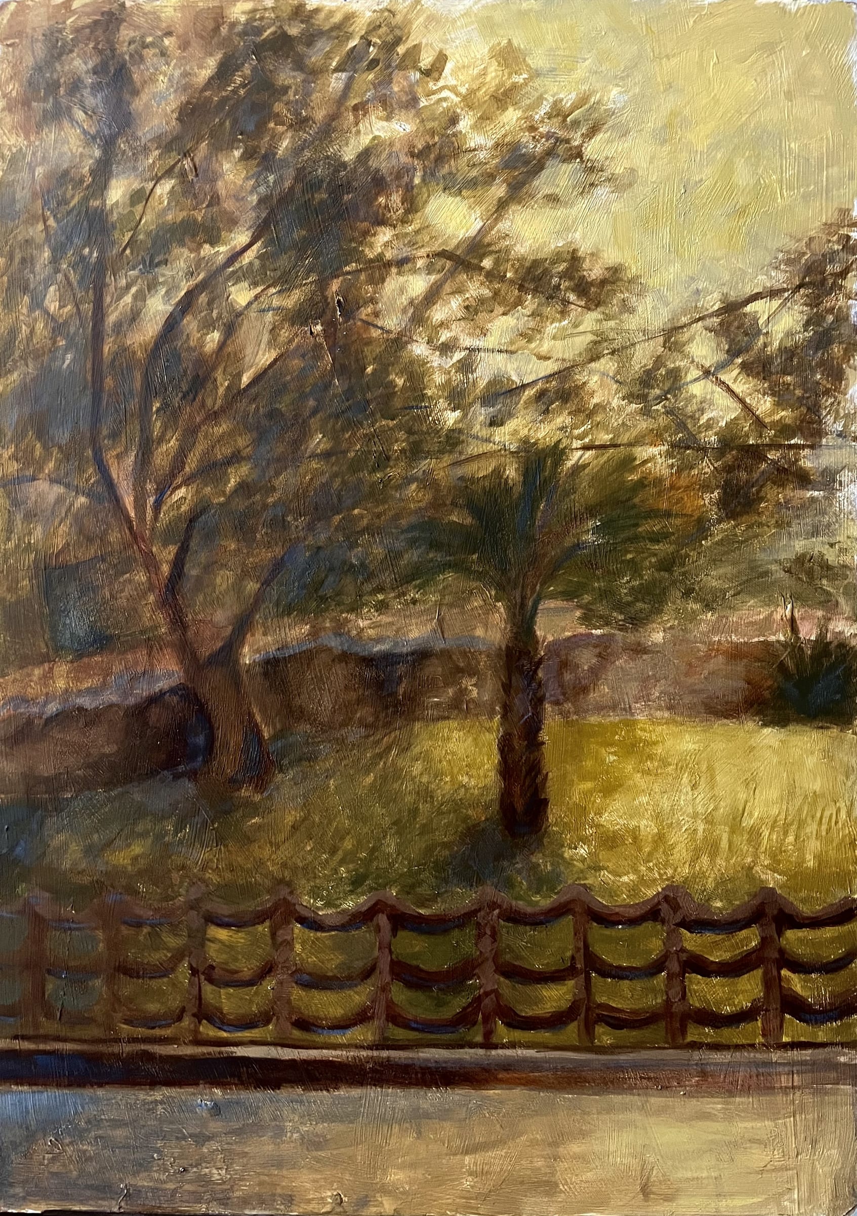 Landscape, an original piece by yasmine shafea