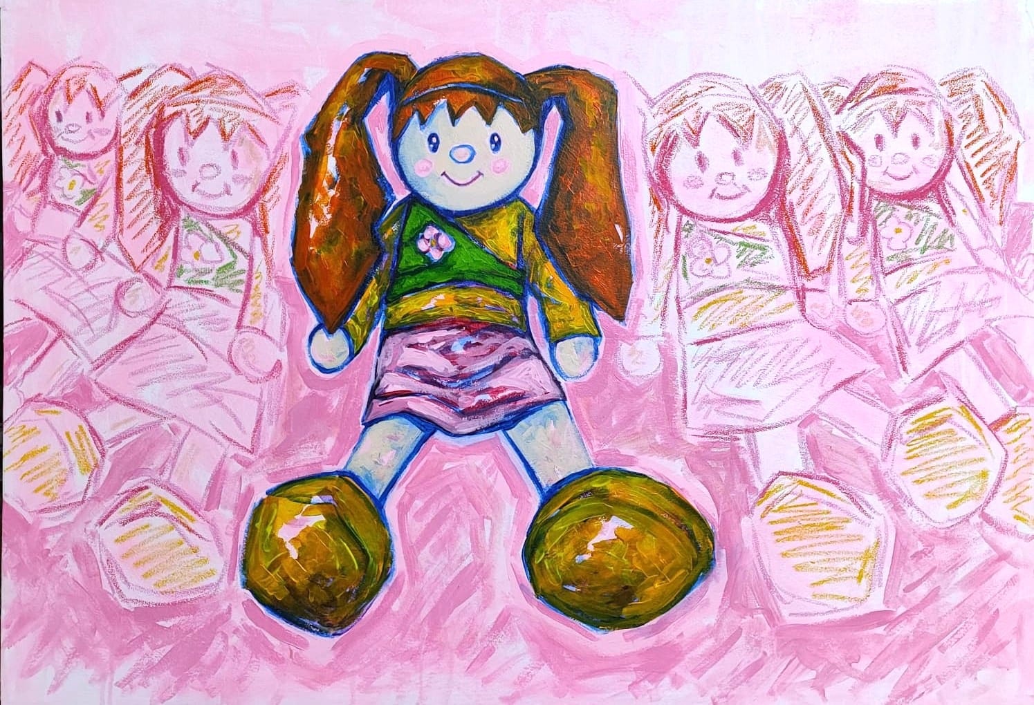 Caramella, an original piece by Yasmeen Hassan Elsayed