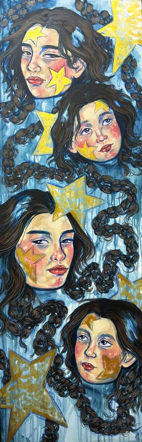 Drag Path, an original piece by Yasmeen Hassan Elsayed
