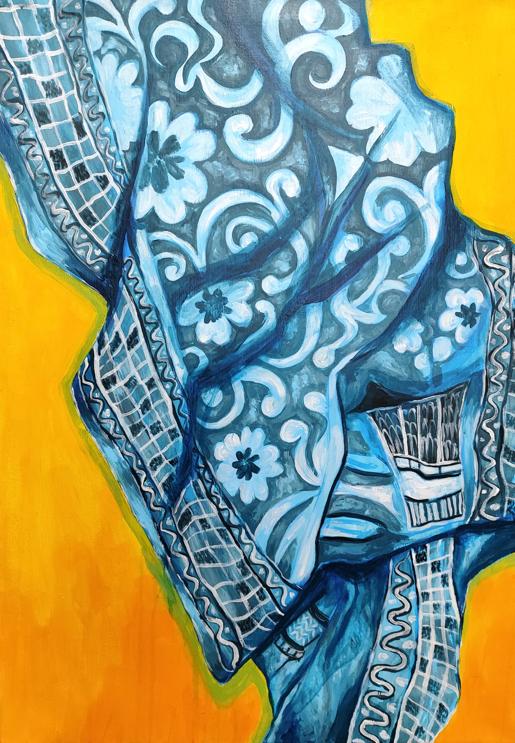 Carpet Closeup, an original piece by Yasmeen Hassan Elsayed