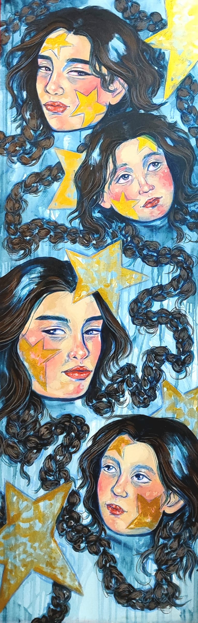 Drag Path, an original piece by Yasmeen Hassan Elsayed