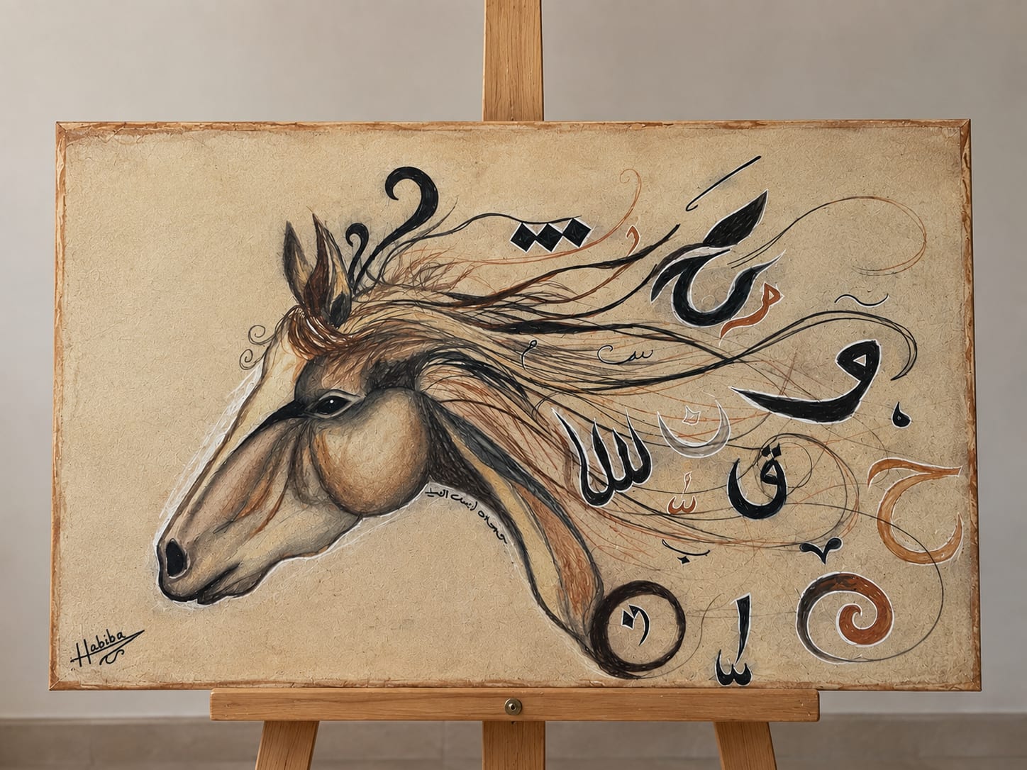بين الحرف و الهيئة