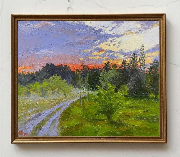 Landscape, an original piece by Hana ahmed