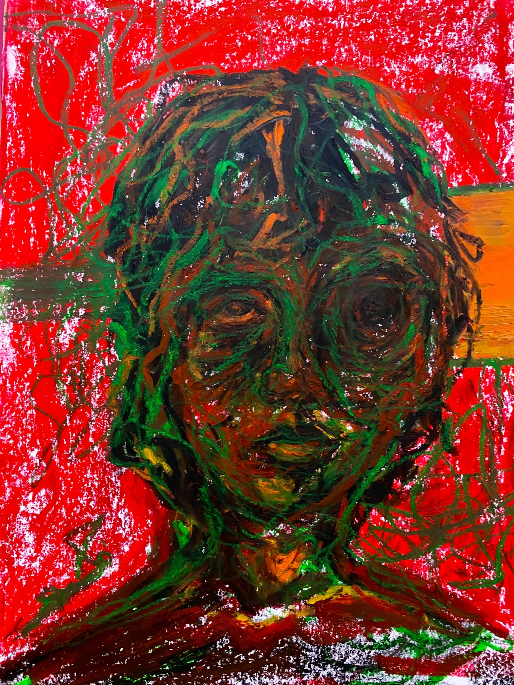 اوجه البؤساء, an original piece by Hana ahmed