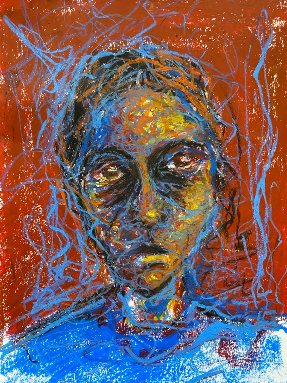 اوجه البؤساء, an original piece by Hana ahmed