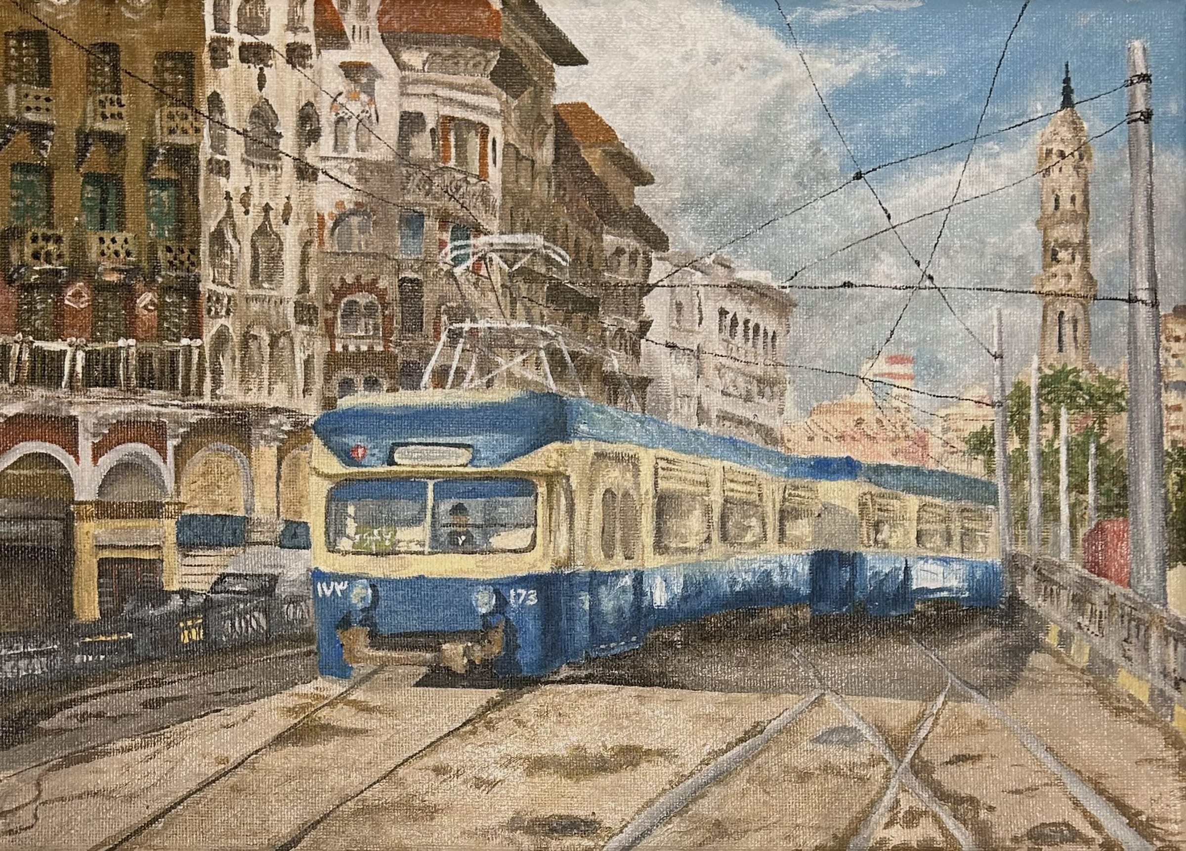 The Tram of Alexandria, an original piece by Mariam Samir