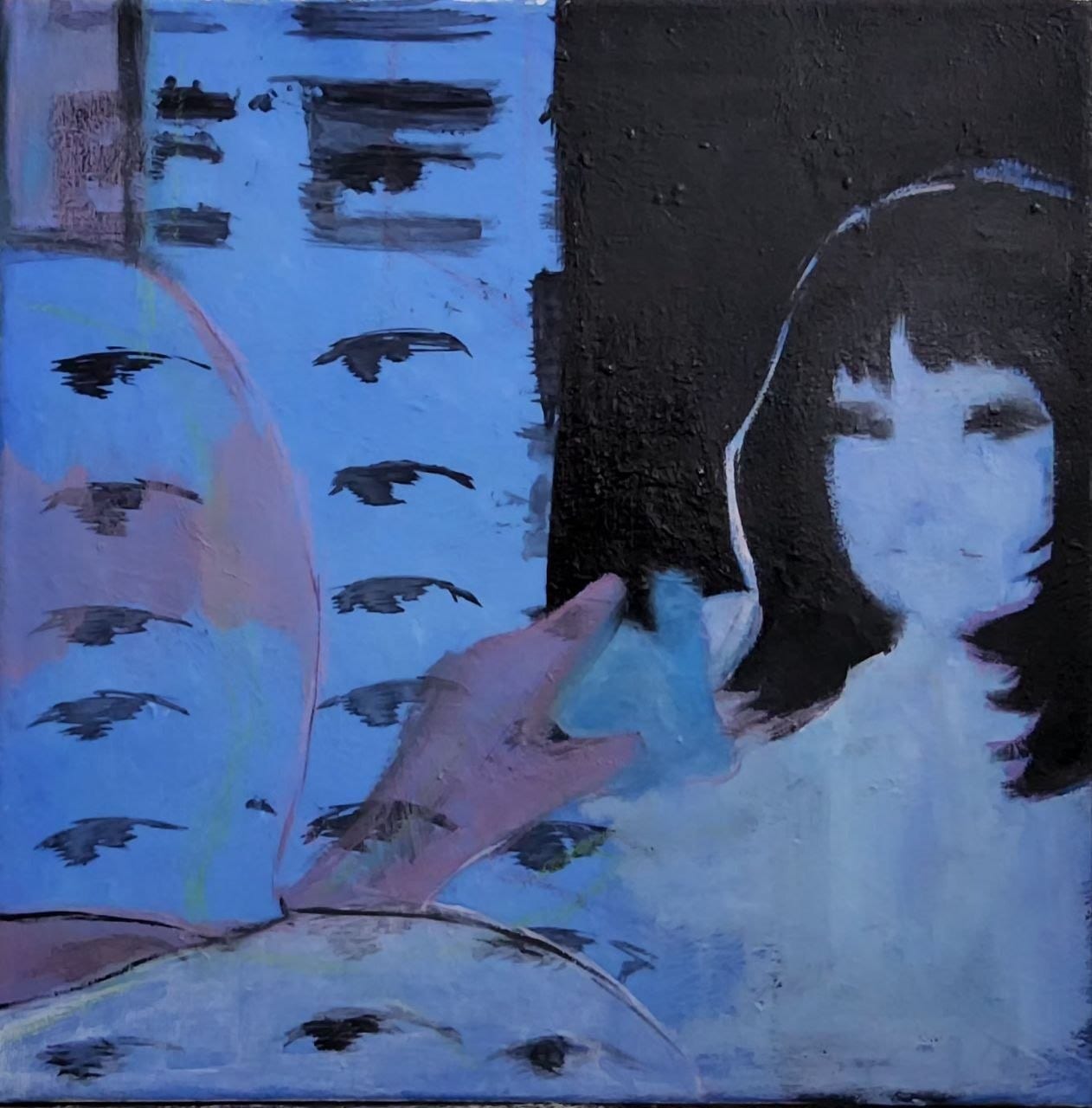 Question mark, an original piece by omnia elqadi