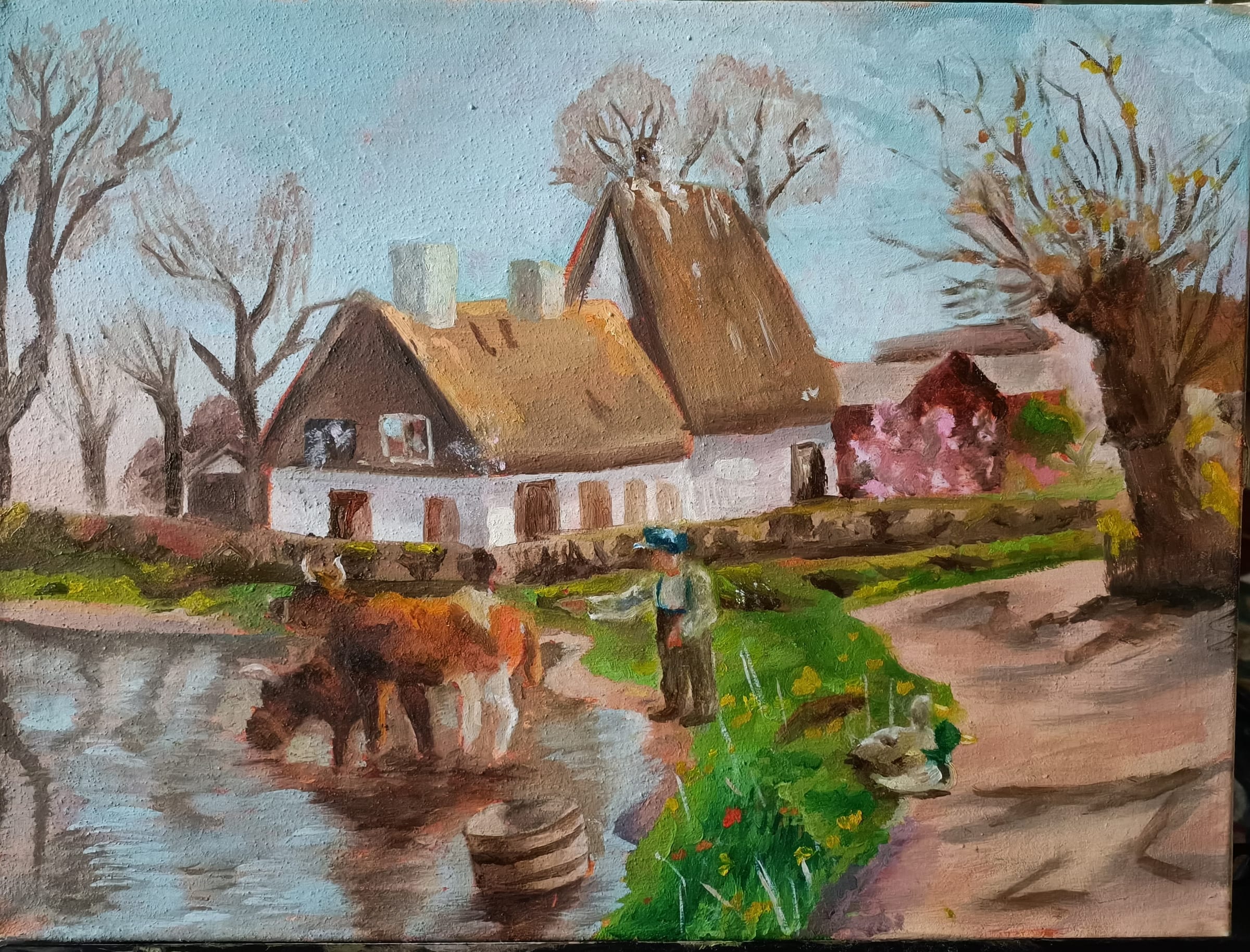 Copy landscape, an original piece by Yasmien Hussein