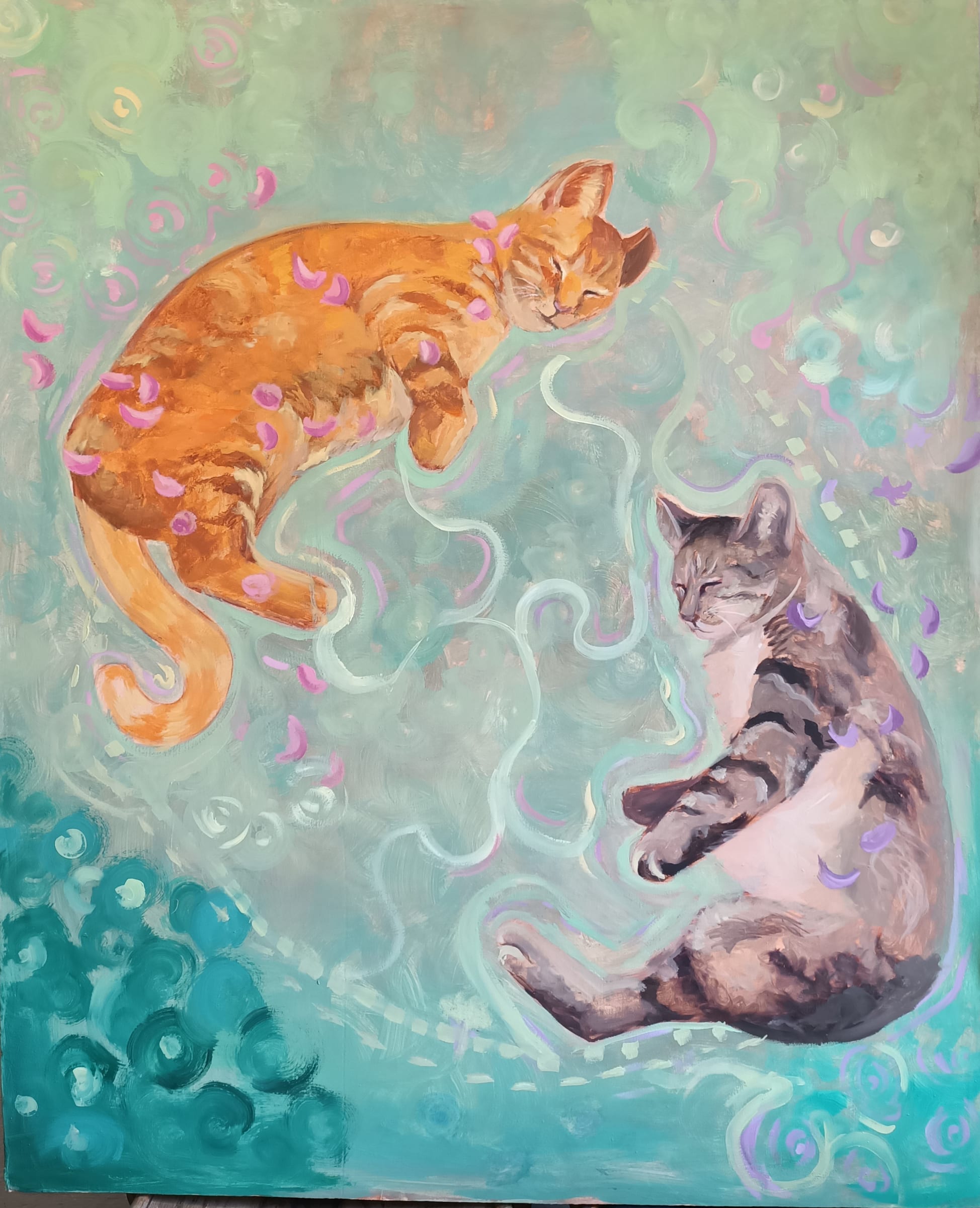 Floating Dreams, an original piece by Yasmien Hussein