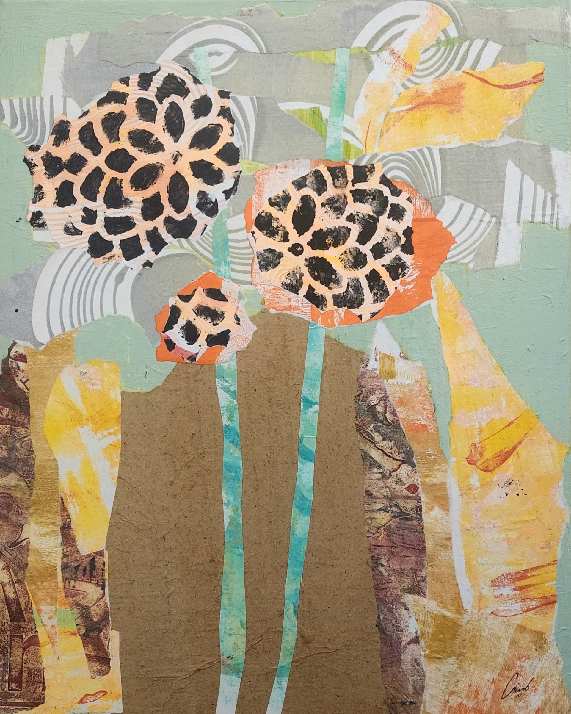 3 Flowers, an original piece by LamisBadr