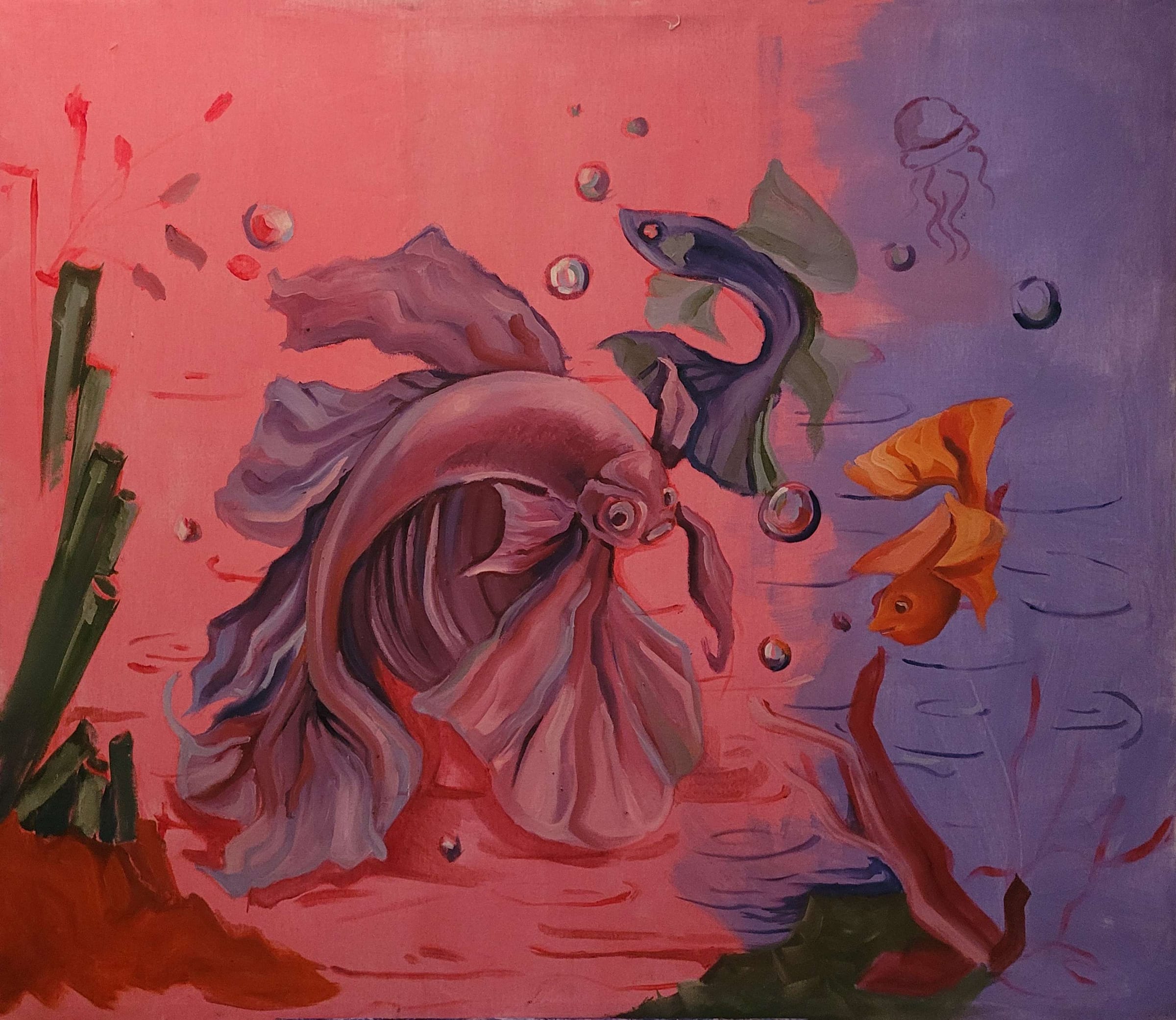 Fisherfish, an original piece by Rokaya abdelDaym