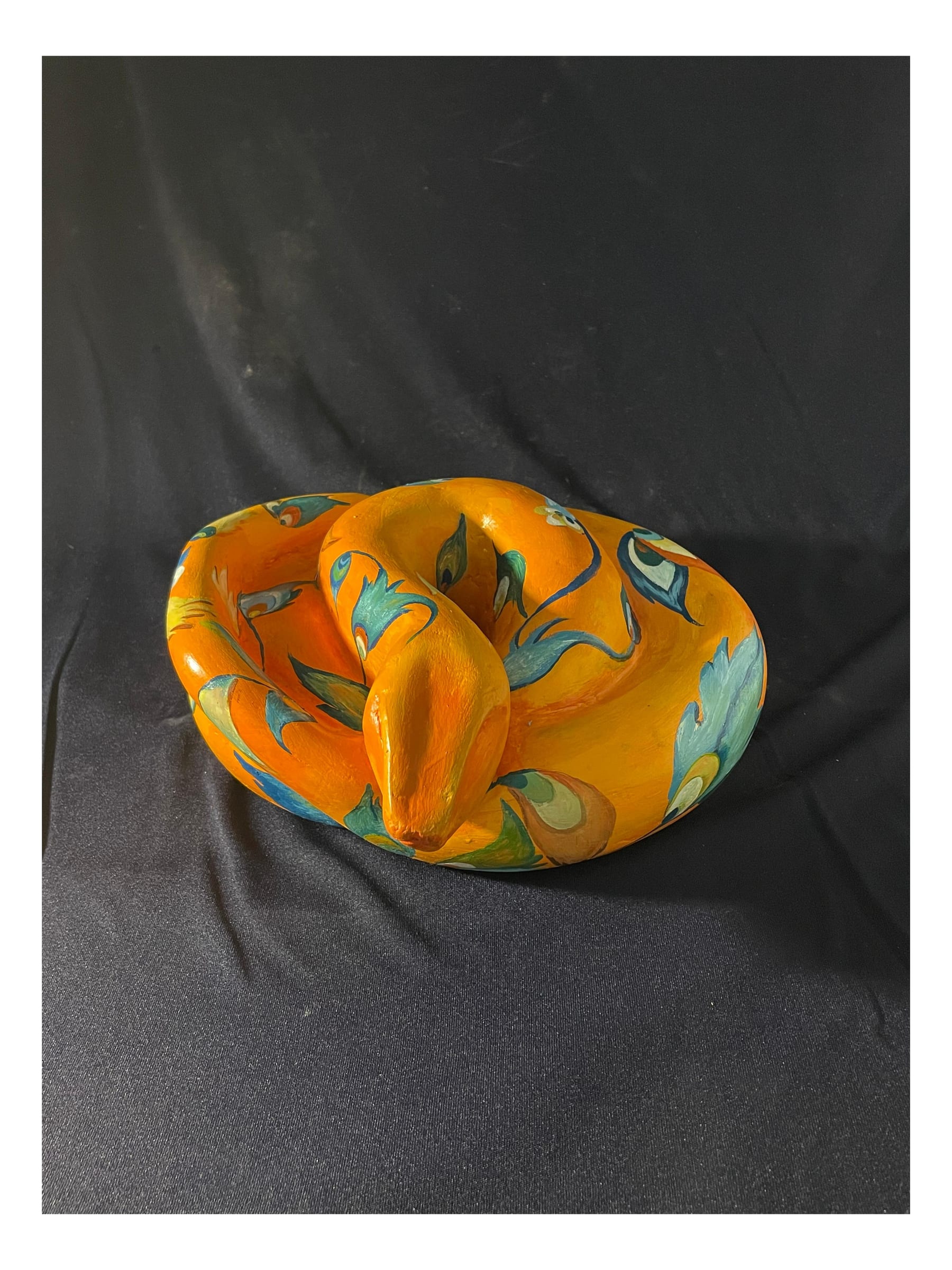 Snakey peacock
