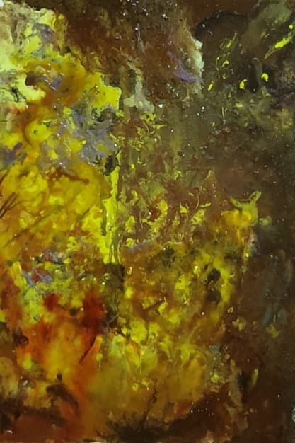 Earth's Glow, an original piece by Habiba Mohamad