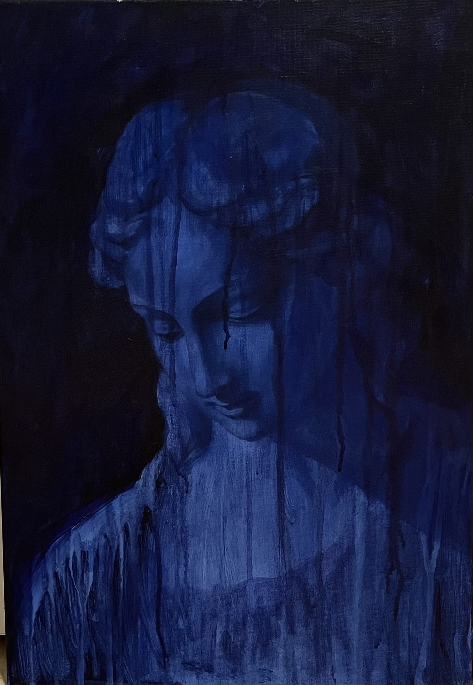 Blue silence
