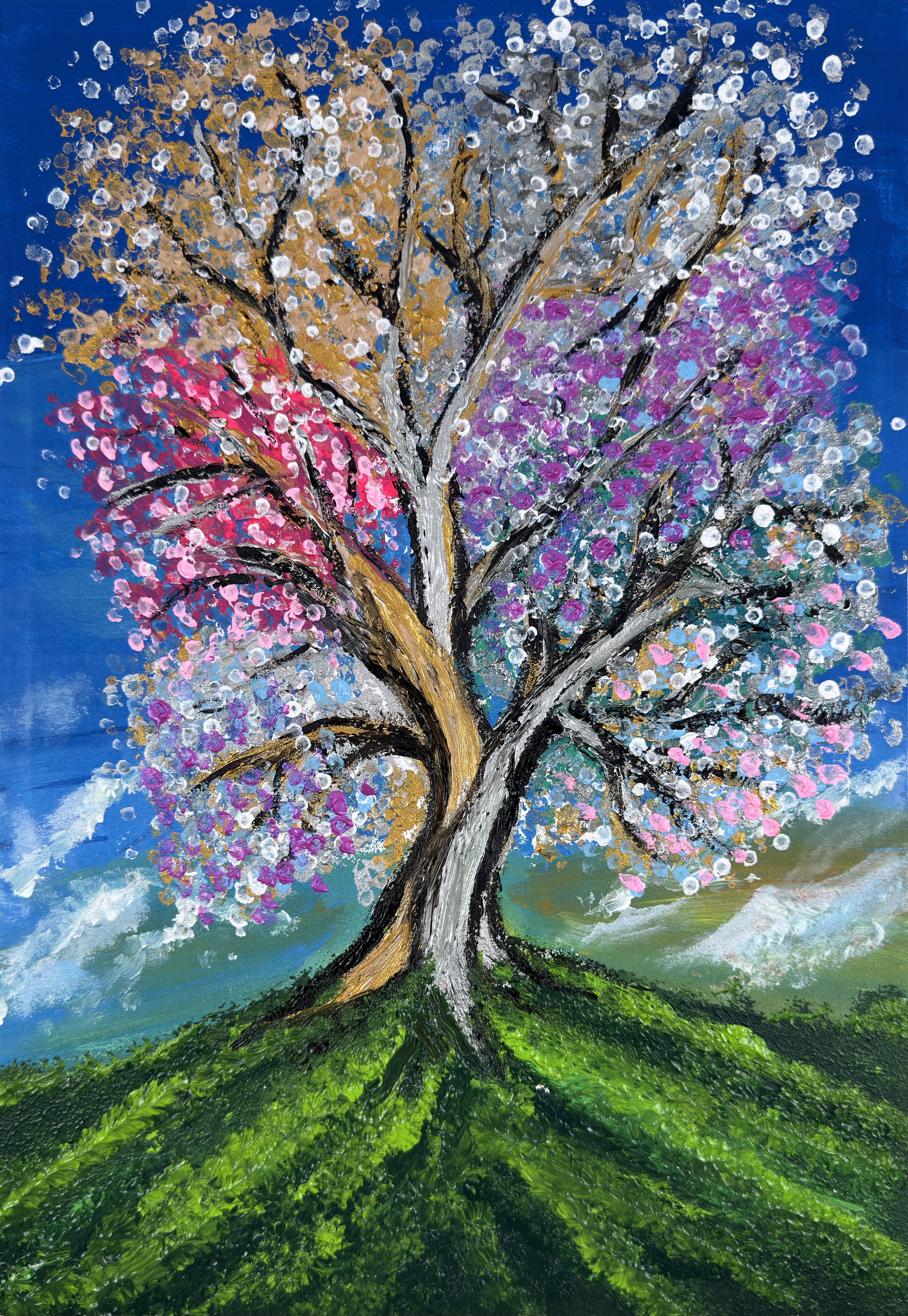 Colorful tree