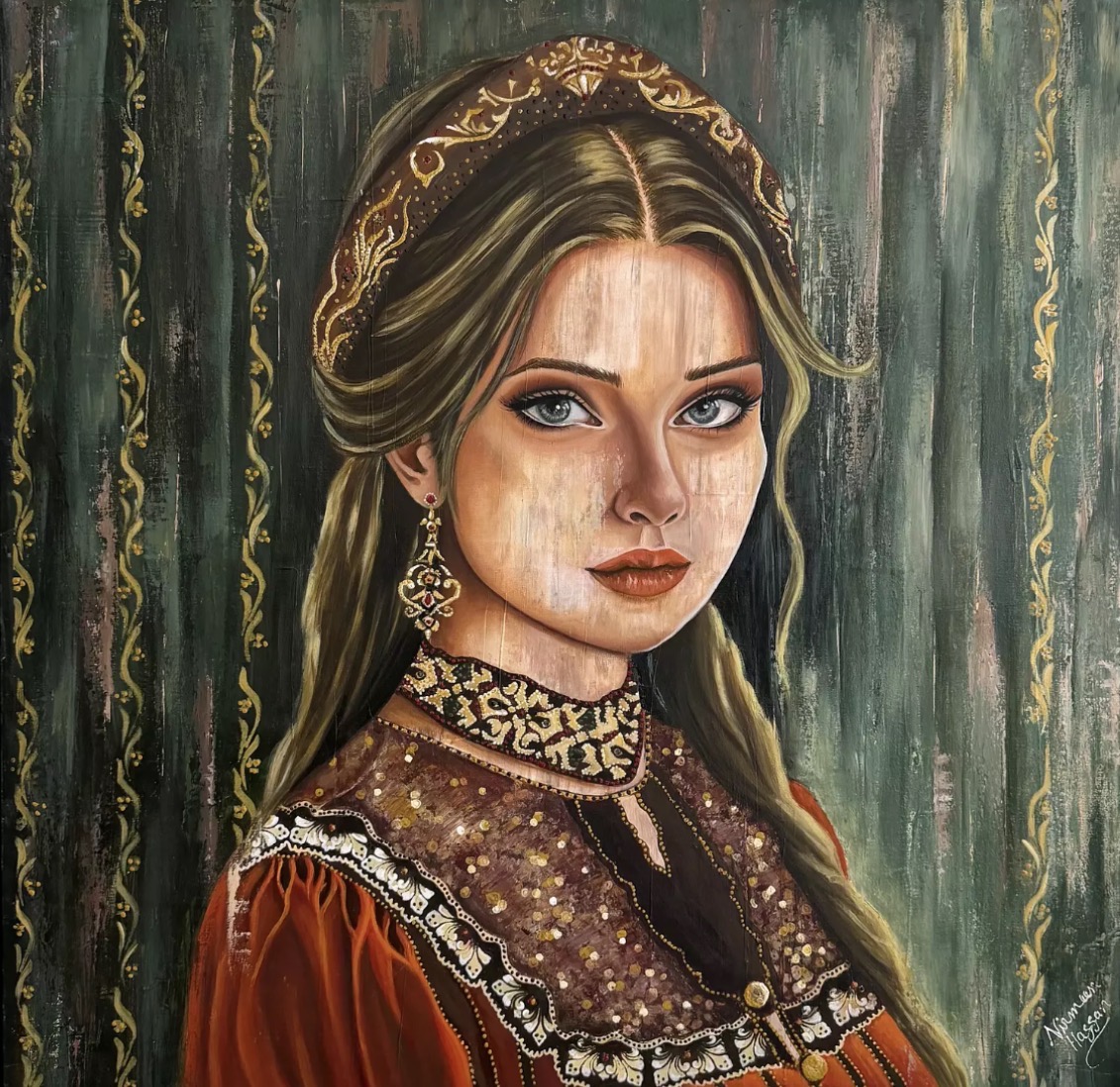 : The Majestic Glow, an original piece by Nirmeen Hassan